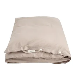 Percale Solid Clay Duvet Cover