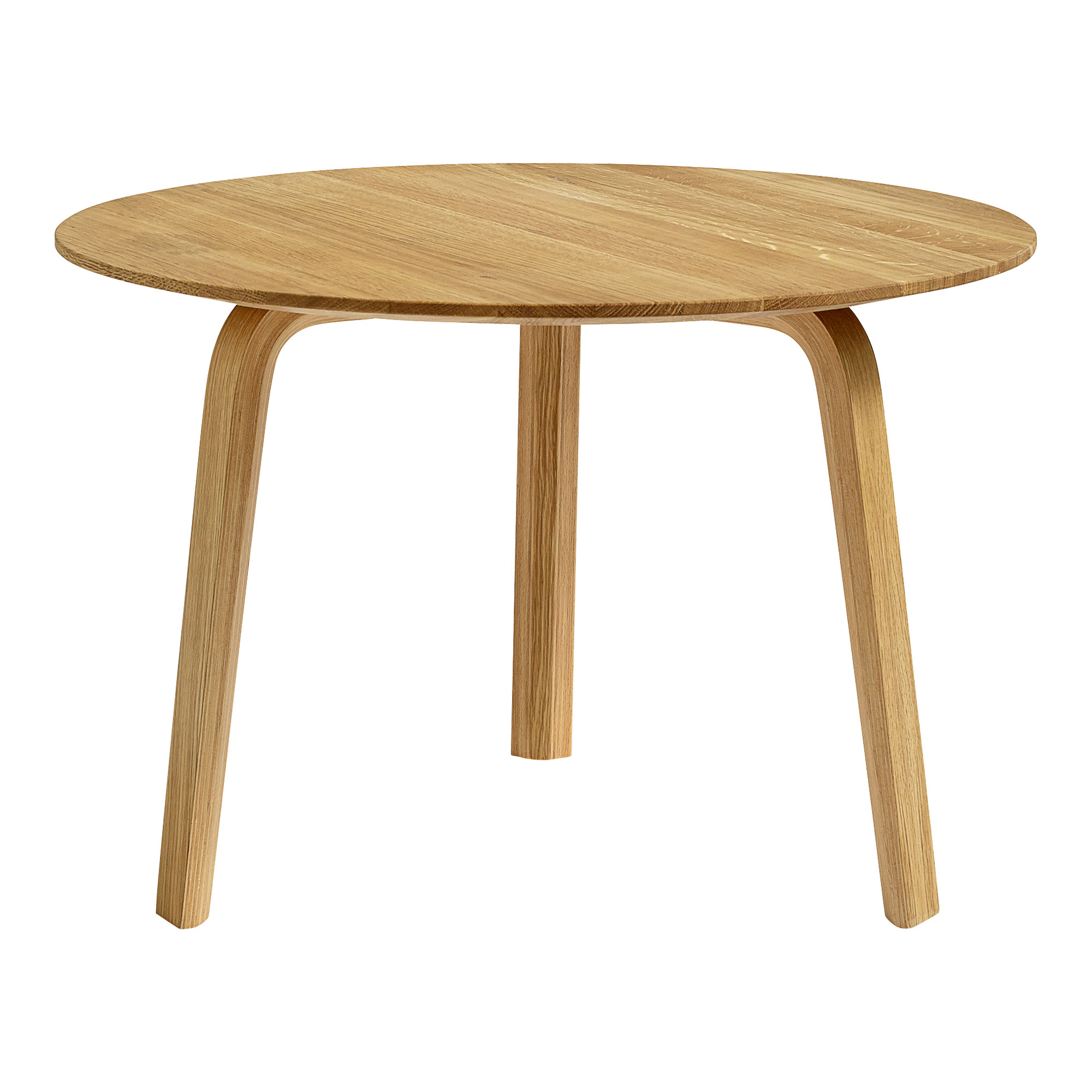 HAY - Bella Coffee Table - Oiled Oak - Ø60 x H39 cm - Soffbord - Träfärgad - Trä