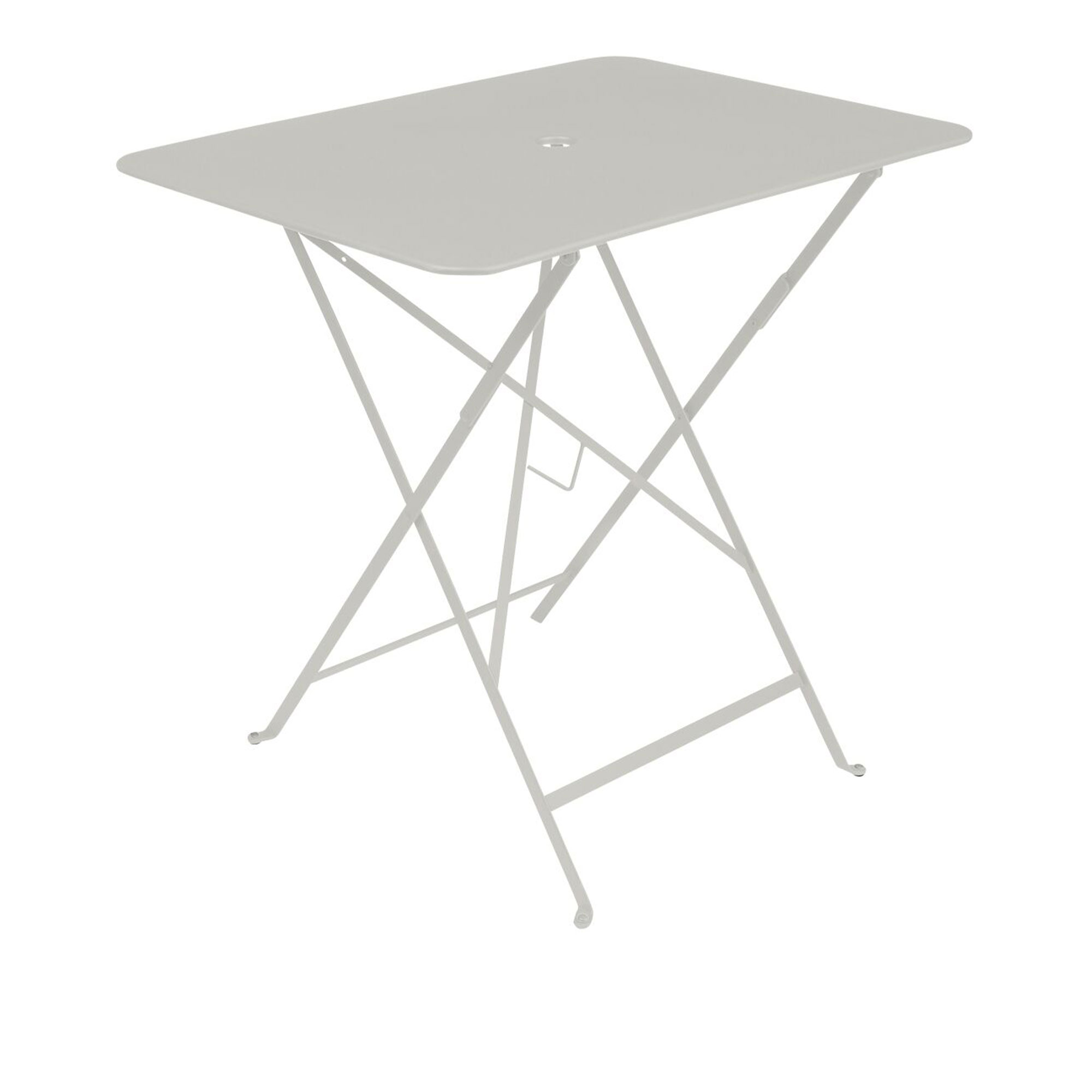 Fermob - Bistro Table 77 x 57 cm Clay Grey A5 - Balkong- och caf&eacute;bord - Gr&aring; - Metall