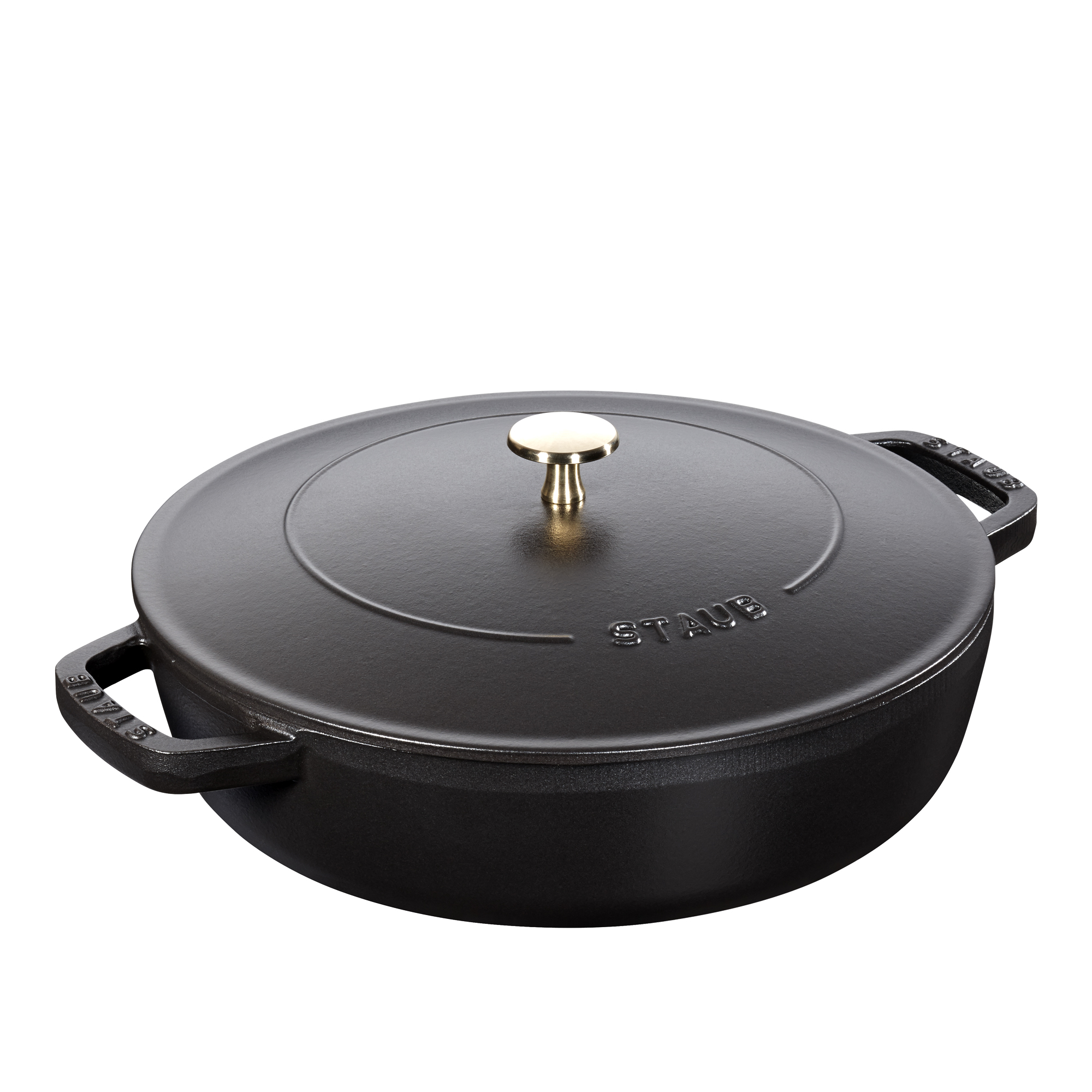 Staub - Chistera Sautépanna Ø 28 cm - Svart - Grytor och kastruller - Svart