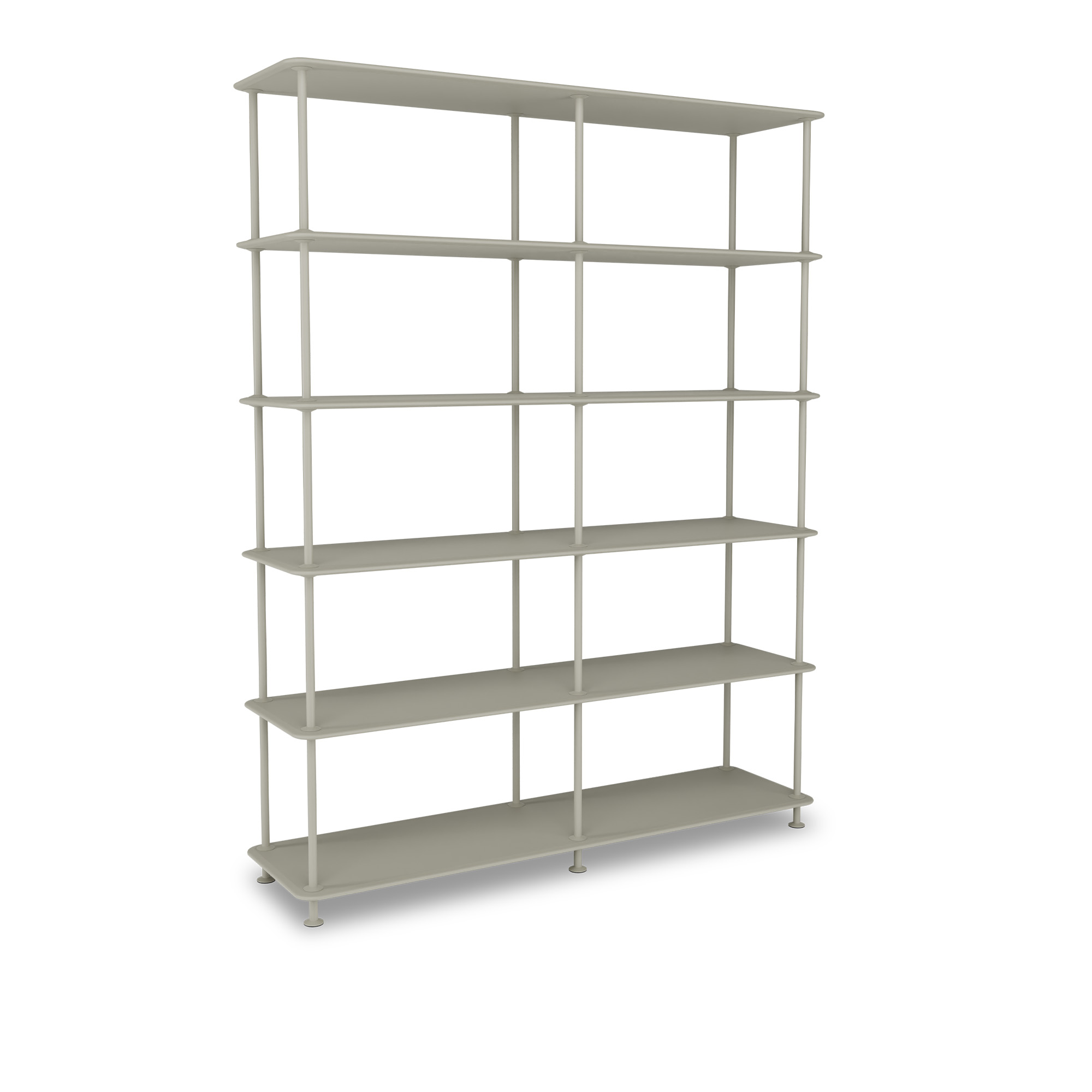 montana - montana free 550000 225-fennelstructure 144-fennel - hyllor & hyllsystem - jakob wagner - grå - metall/trä