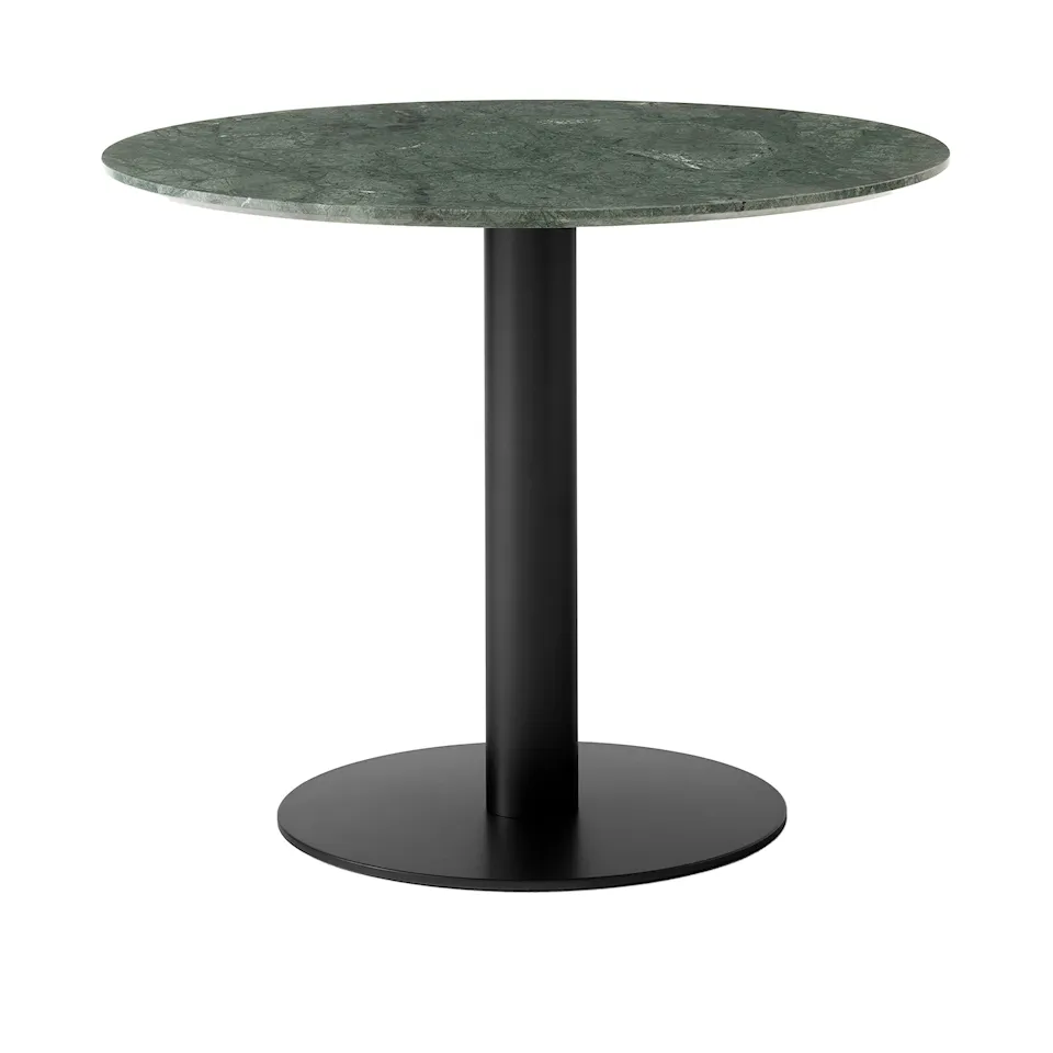In Between Table SK11 Ø90 cm Marble Verde Guatemala Top