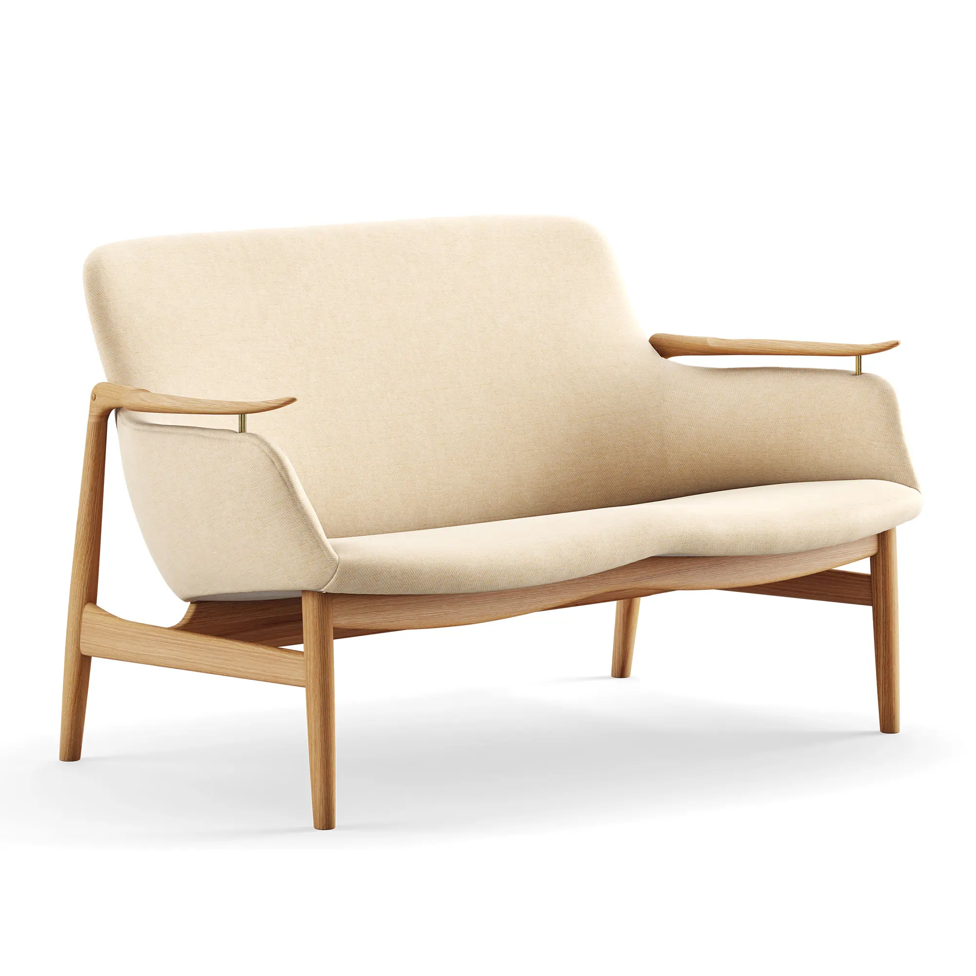 53 sofa Dark oiled oak