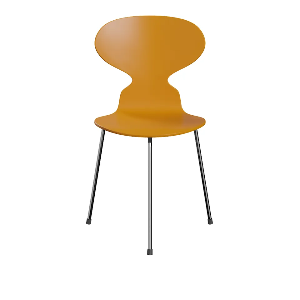 3100 Myran stol Lacquered Beech Veneer Chrome