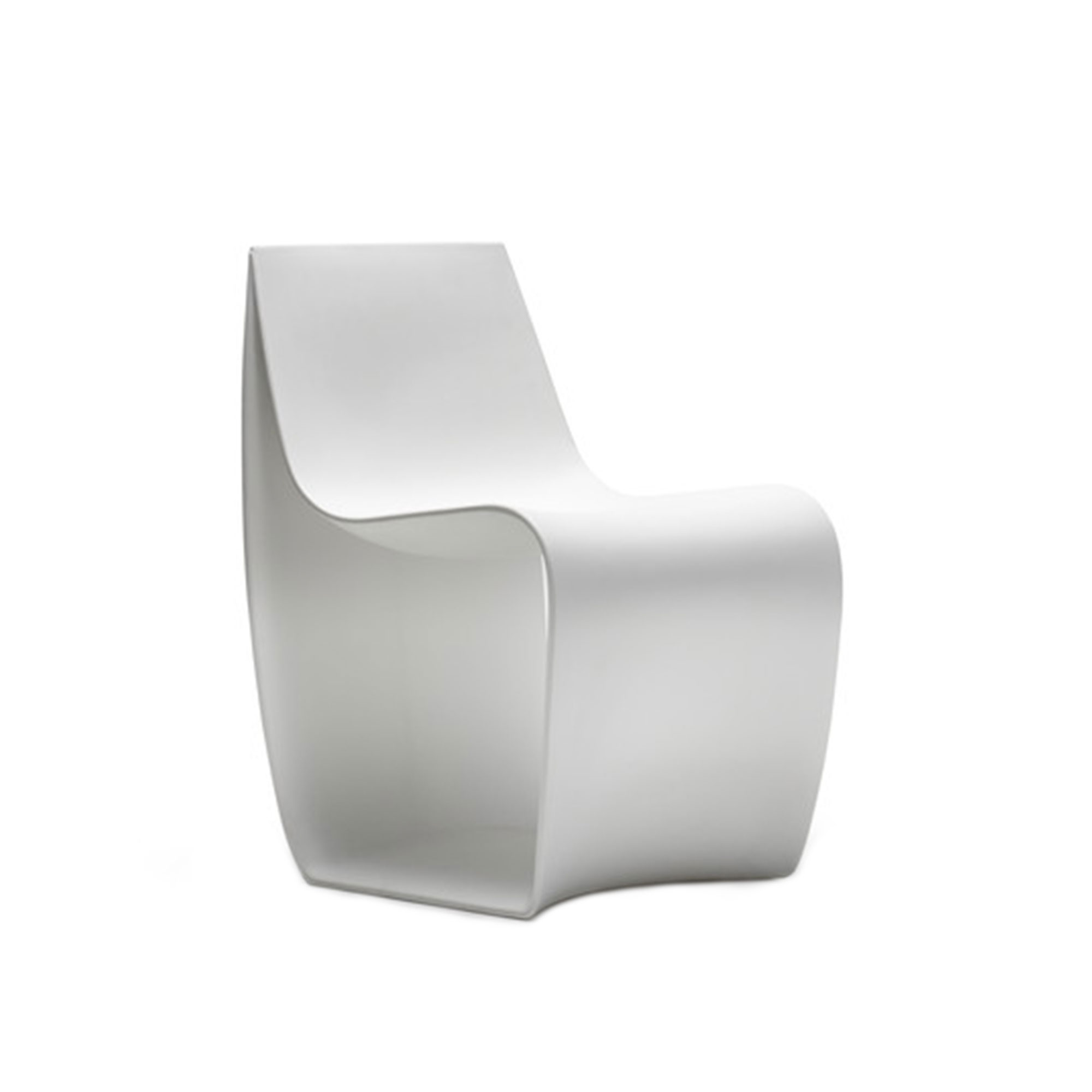 MDF Italia - Sign Matt Chair, Polyethylane Matt White - Spisestoler - Piergiorgio Cazzaniga - Hvit - Plast