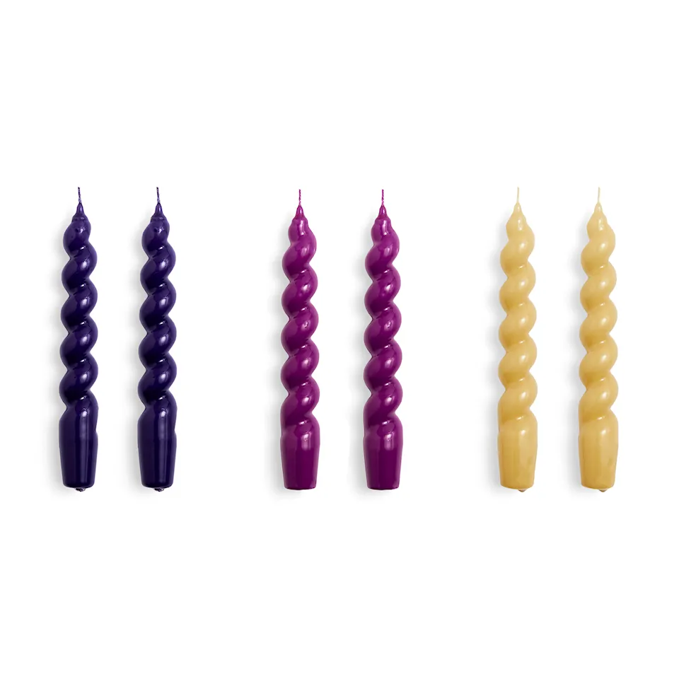 Candle stearinljus 6-pack