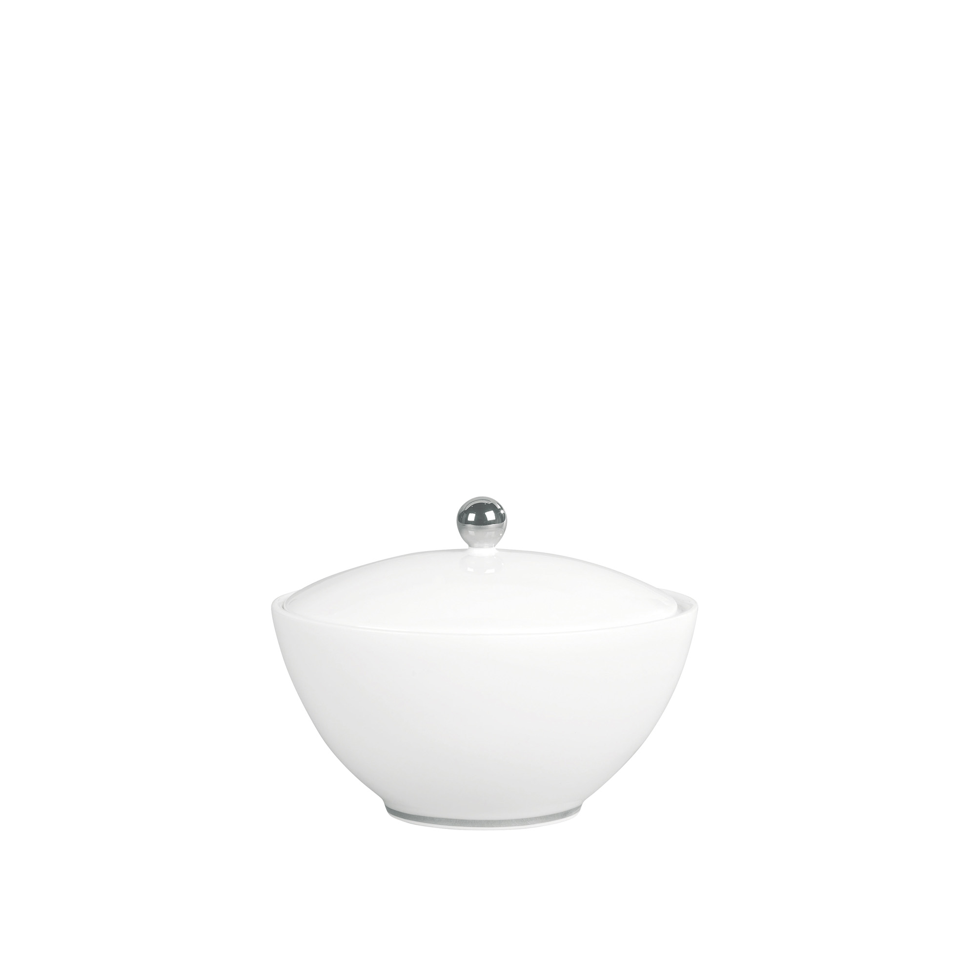 Wedgwood - Jasper Conran Platinum Sugar Box - Serveringsskålar - Jasper Conran - Naturmaterial