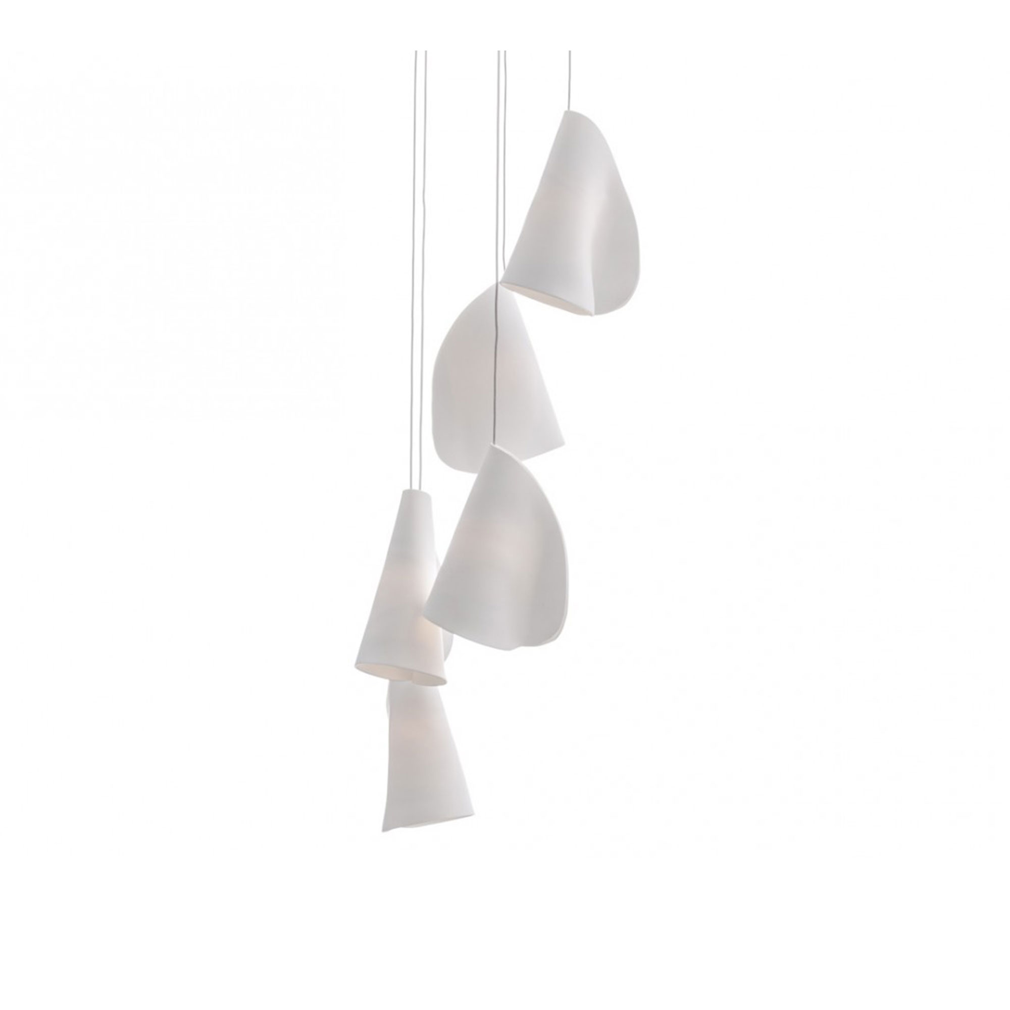 Bocci - 21.5, Vit - Pendellampor - Omer Arbel - Vit