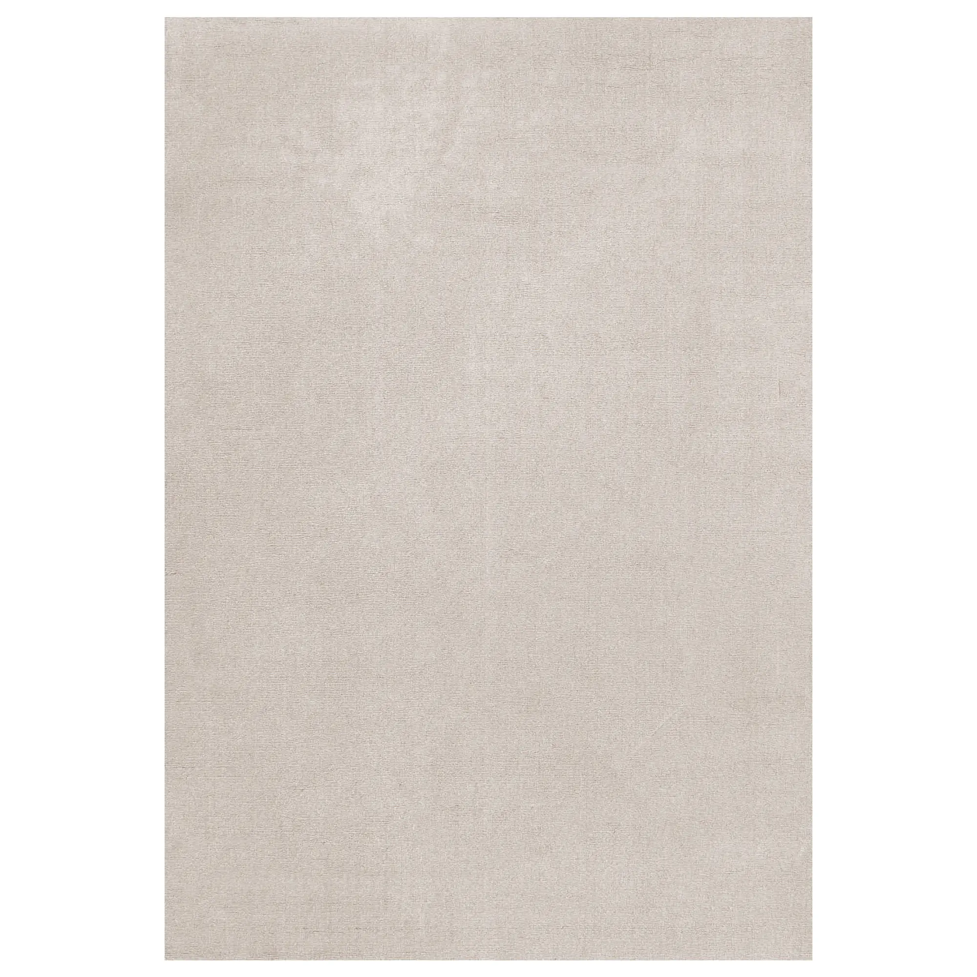 Solid Wool Oatmeal ullteppe