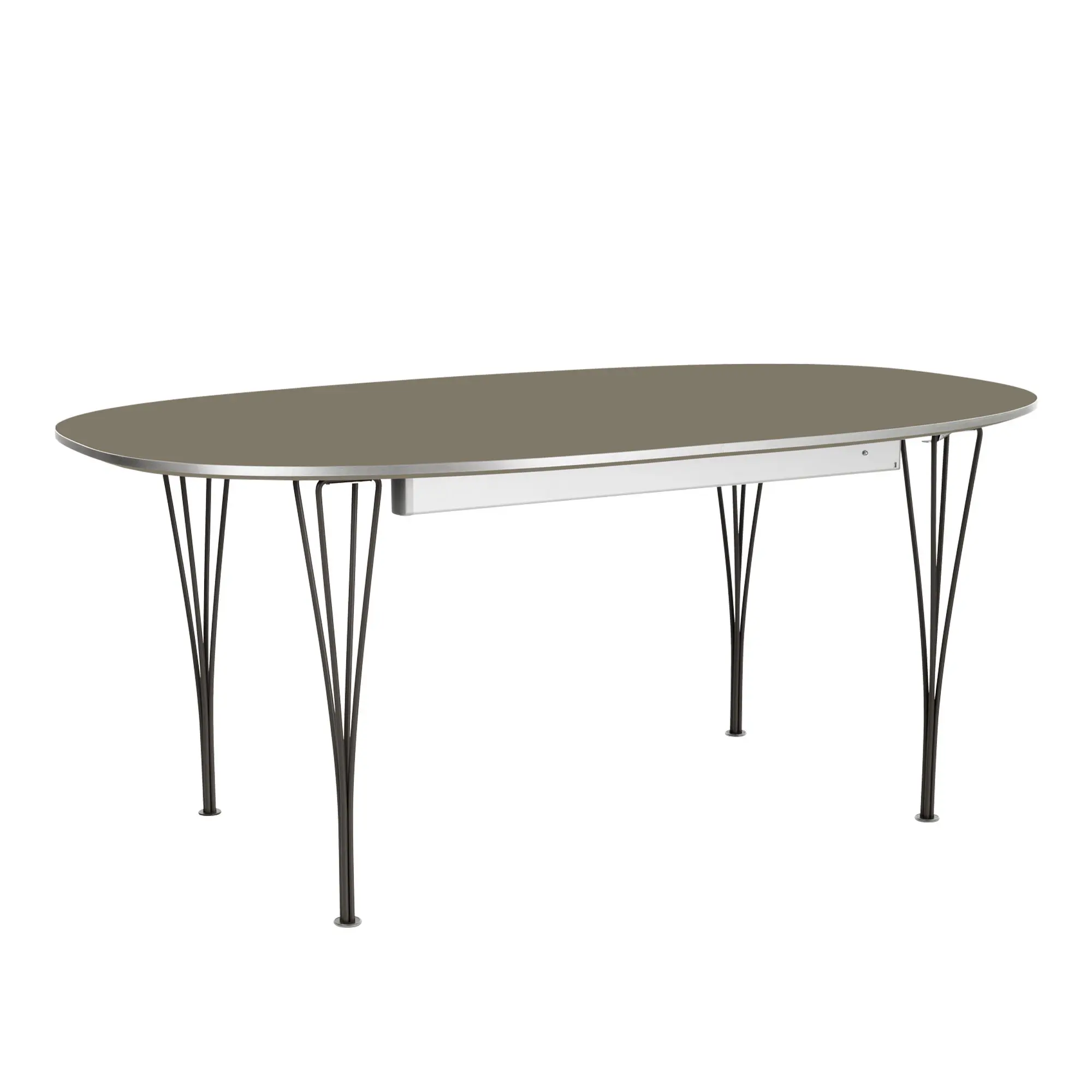 B620 Superellips utdragbart matbord 170–270 x 100 cm Black