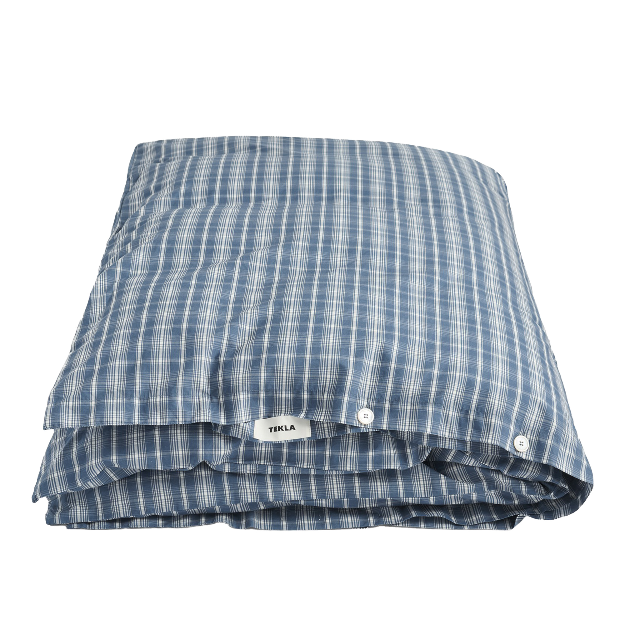 Tekla - Percale Single Duvet Cover, 150X210, Douglas Checks - Påslakan - Mönstrad | Textilier - Sovrumstextilier - Påslakan | Möbelexperten