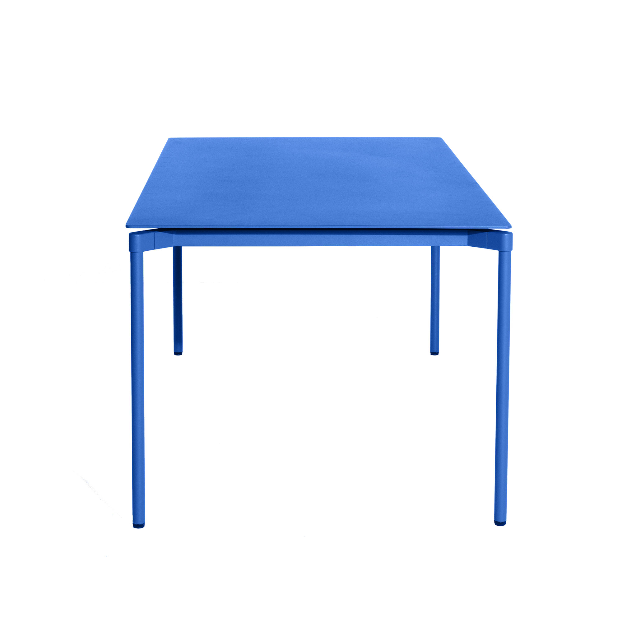 Petite Friture - Fromme Square Table, Blue - Matbord utomhus - Tom Chung