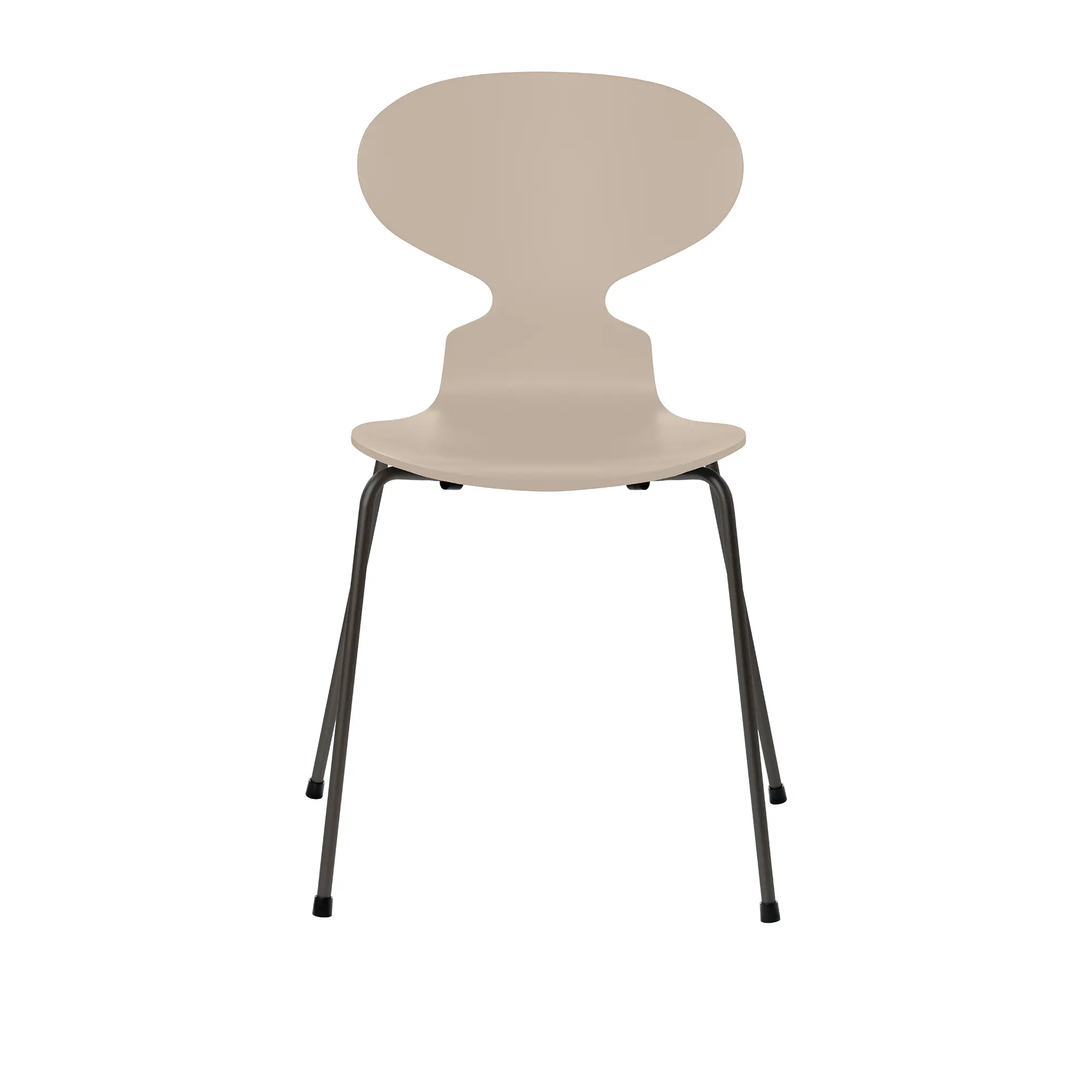 3101 Myran stol Lacquered Beech Veneer Warm Graphite