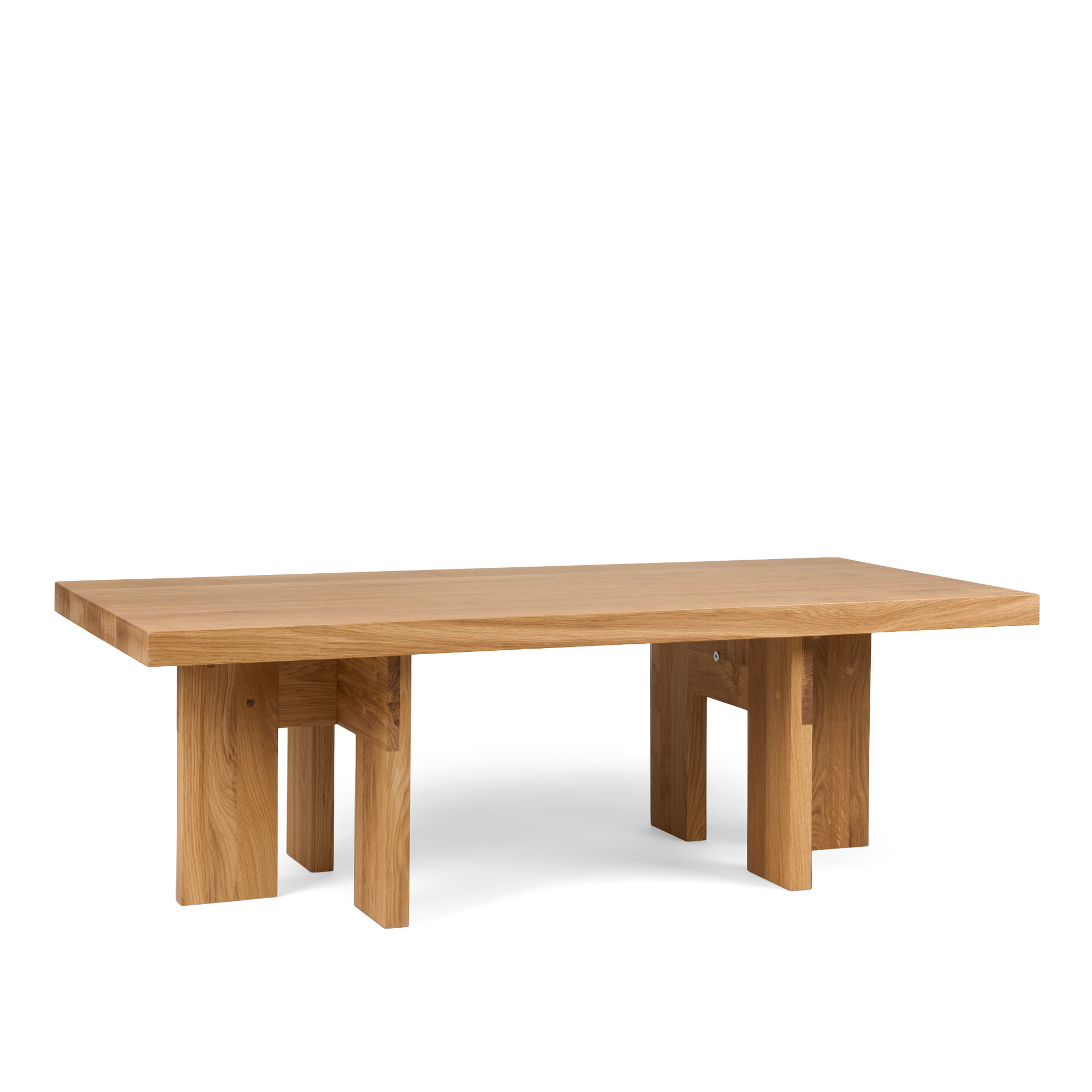 Frama - Farmhouse Rectangle soffbord natural oak - Soffbord - Beige - Trä | Möbler - Bord - Soffbord | Möbelexperten