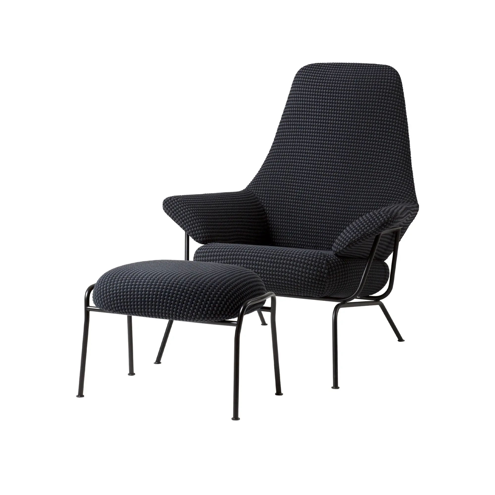 Hai Lounge Chair + Ottoman