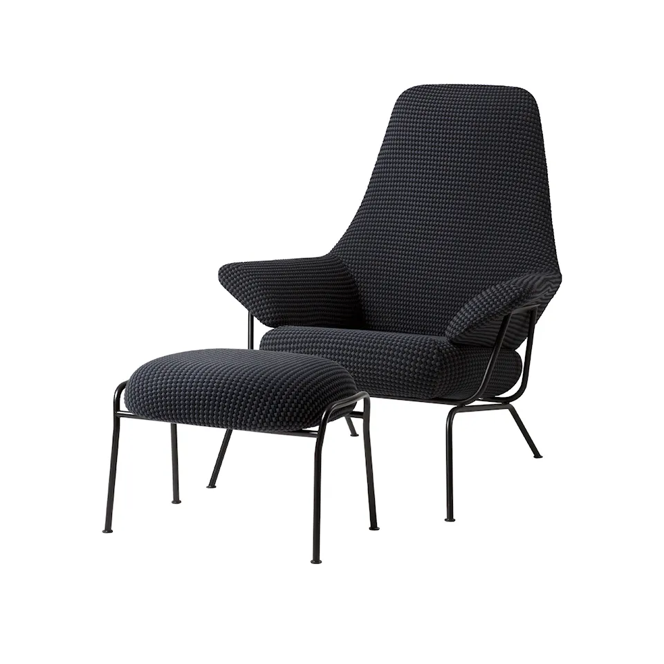 Hai Lounge Chair + Ottoman