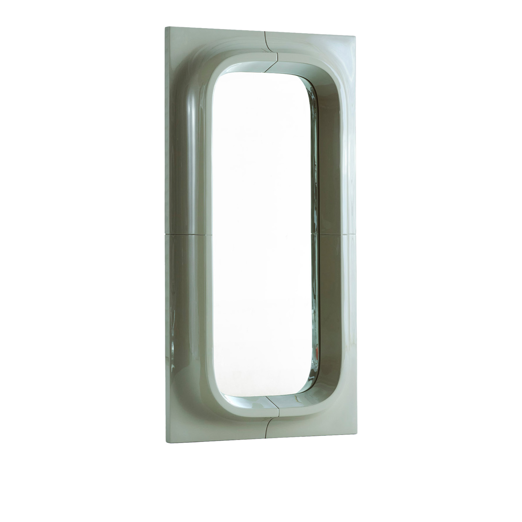 NOGA - Porthole Mirror Small Green - Helkroppsspeil - Willo Perron - Grønn - Plast