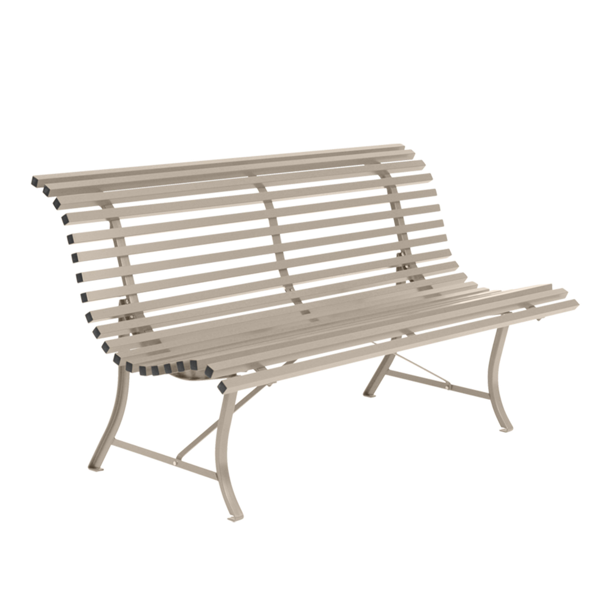 Fermob - Louisiane Bench 150 cm Nutmeg - Trädgårdsbänkar | Utemöbler - Utestolar - Trädgårdsbänkar | Möbelexperten