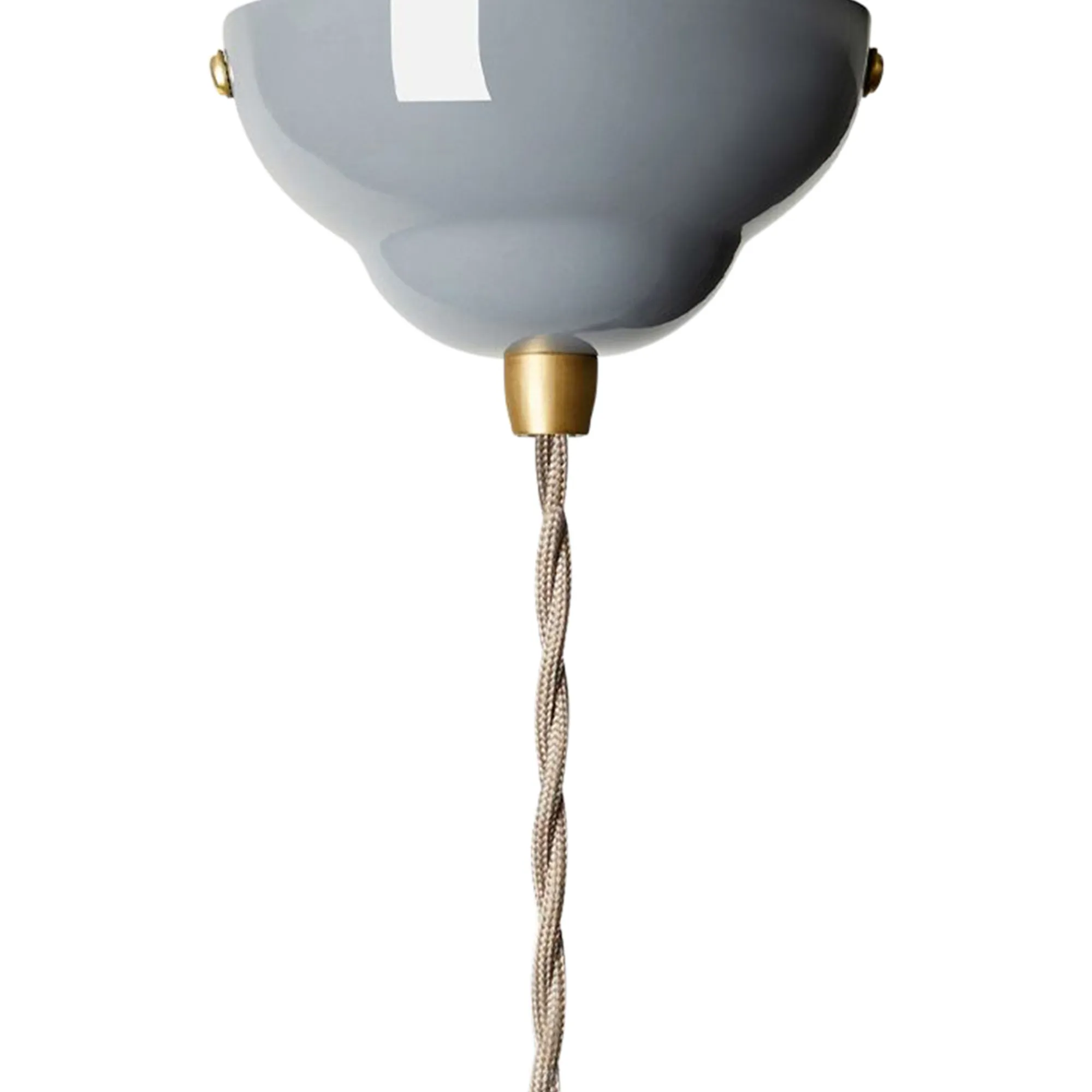Original 1227 Brass Midi Wide Pendant Lamp