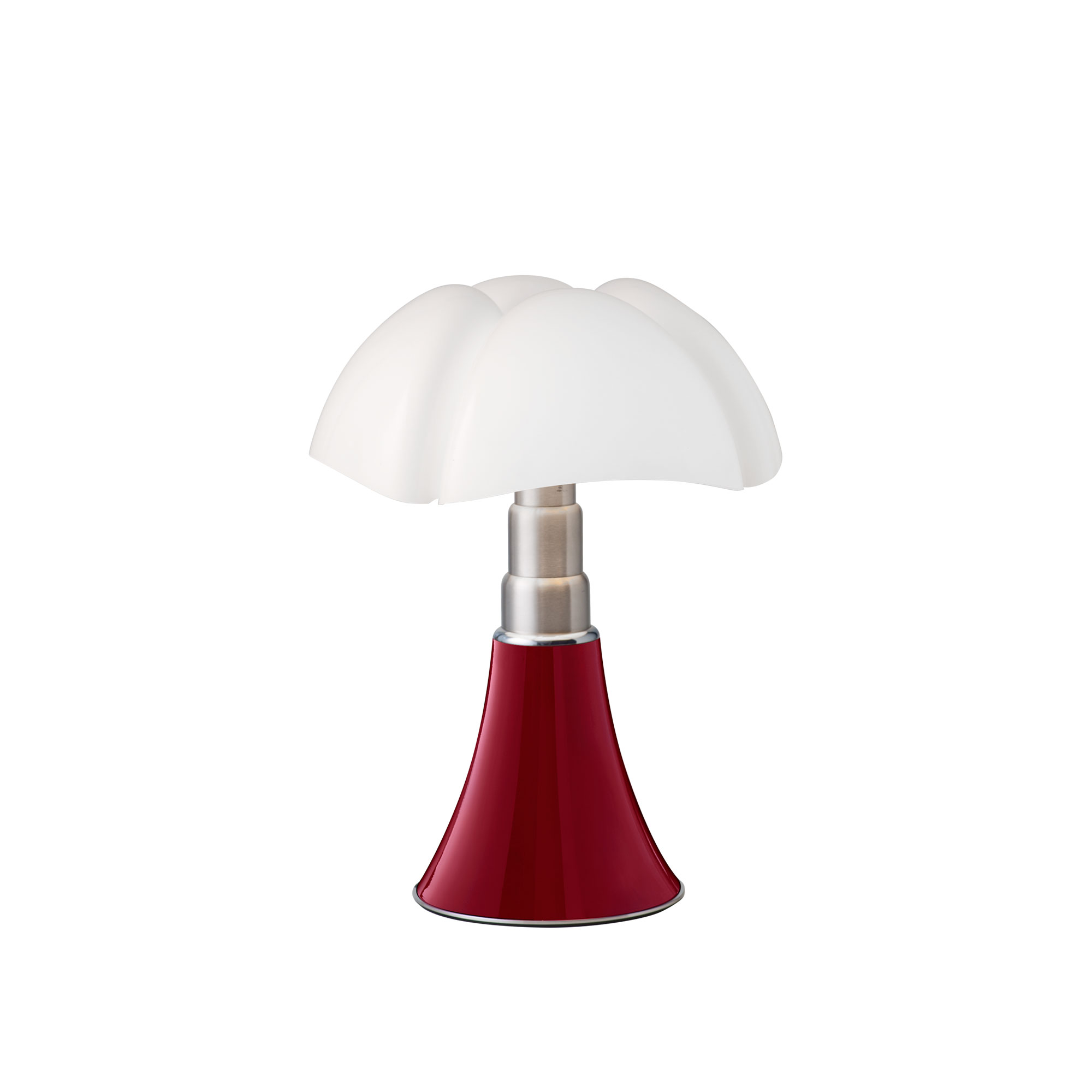 Martinelli Luce - Minipipistrello Touch Dimmer, Purple Red - Bordslampor - Gae Aulenti - Lila