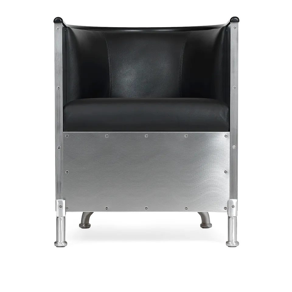 Aluminium fåtölj Matt Brushed Aluminum
