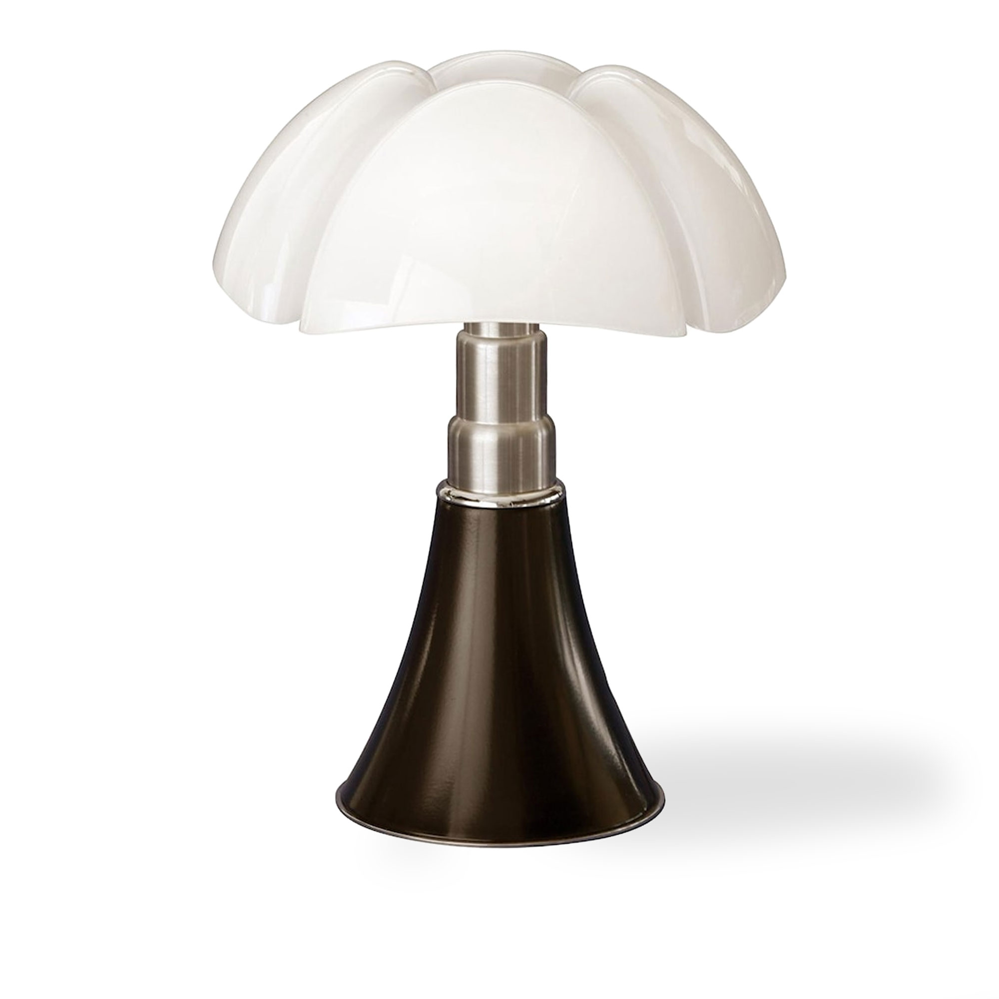 Martinelli Luce - Minipipistrello bordslampa m&ouml;rkbrun - Bordslampor - Gae Aulenti