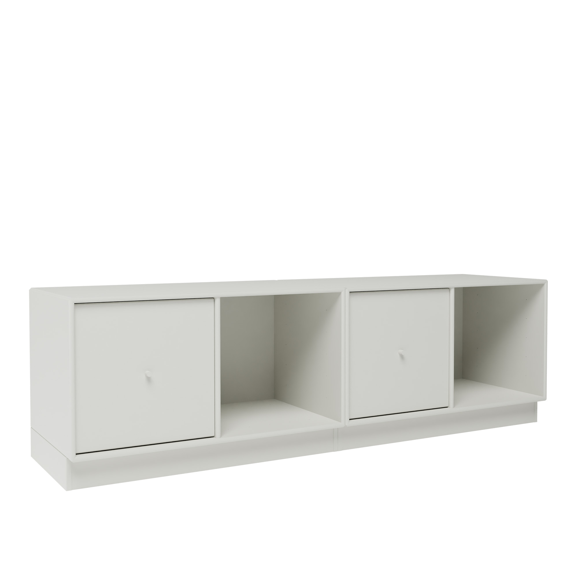 montana - rest ii bench 09-nordic 07 plinth 7 cm - skåp och vitrinskåp - peter j. lassen - vit - trä