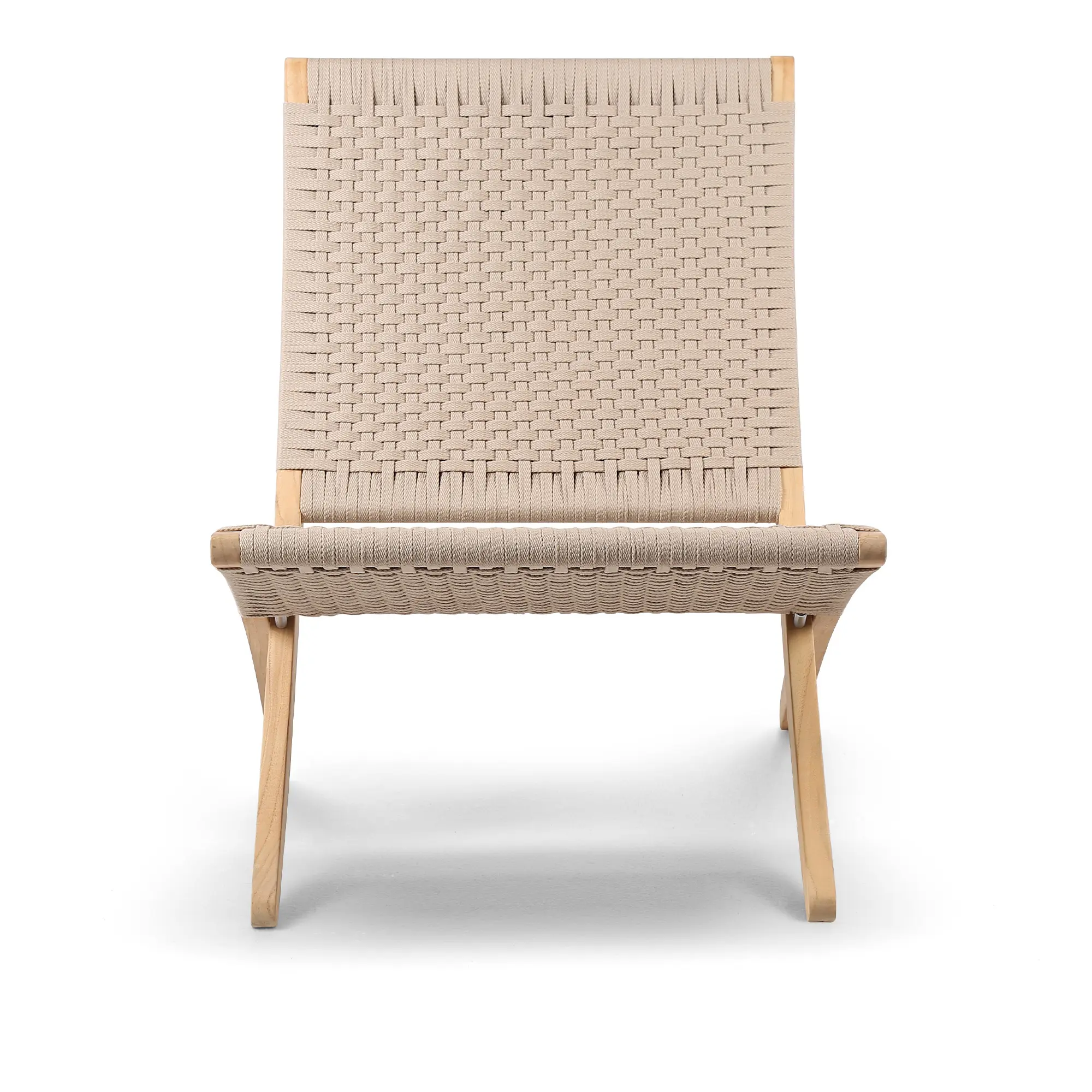 MG501 Outdoor Cuba Chair, Ubehandlet teak/Charcoal 1402
