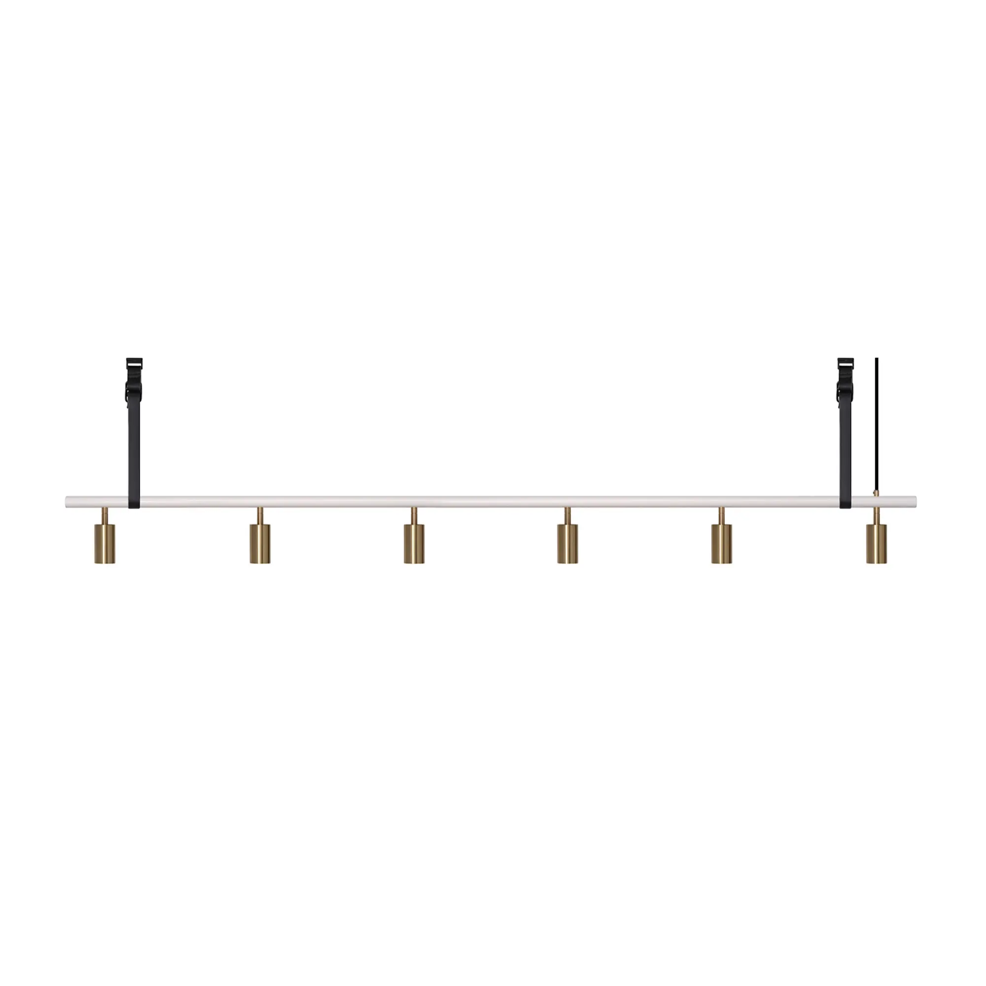 Long John 6 White/Brass