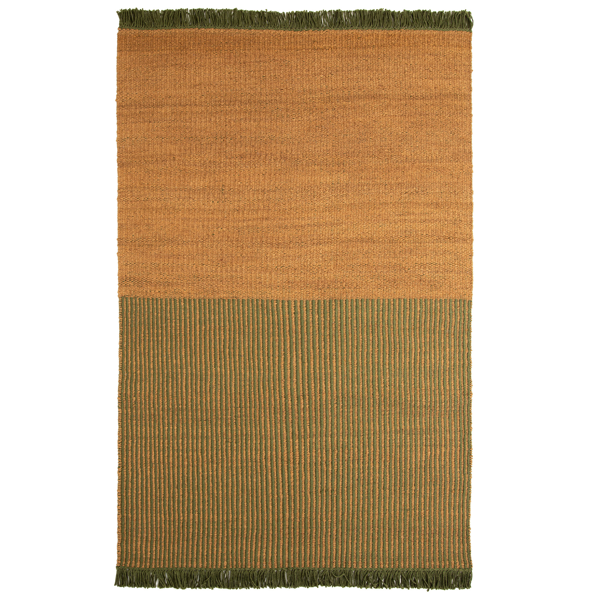 Nanimarquina - Garden Rug, Green, 200x300 cm - Plastmattor - Orange,Gr&ouml;n - Plast