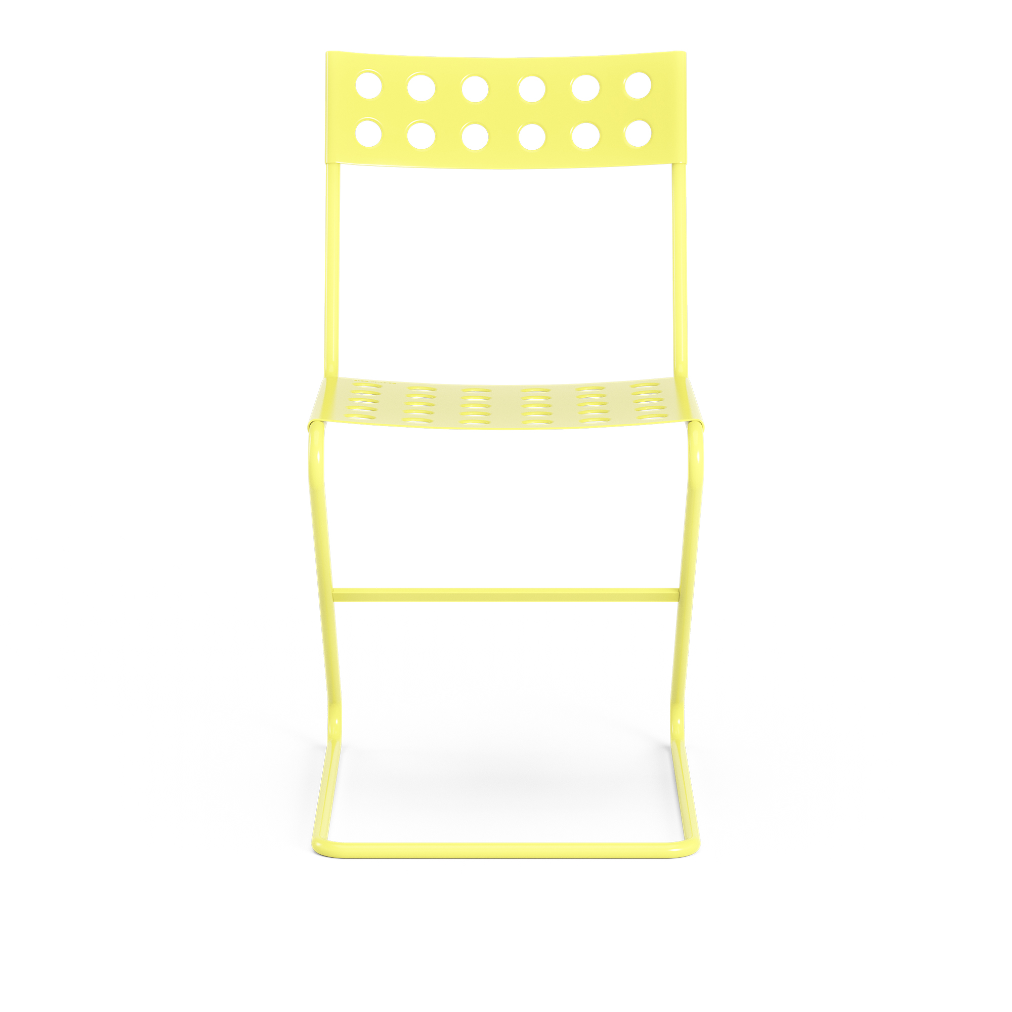 Bebo Objects - Zola Stol - Ral 1016 Sulfatgul - Matstolar utomhus - David Ericsson