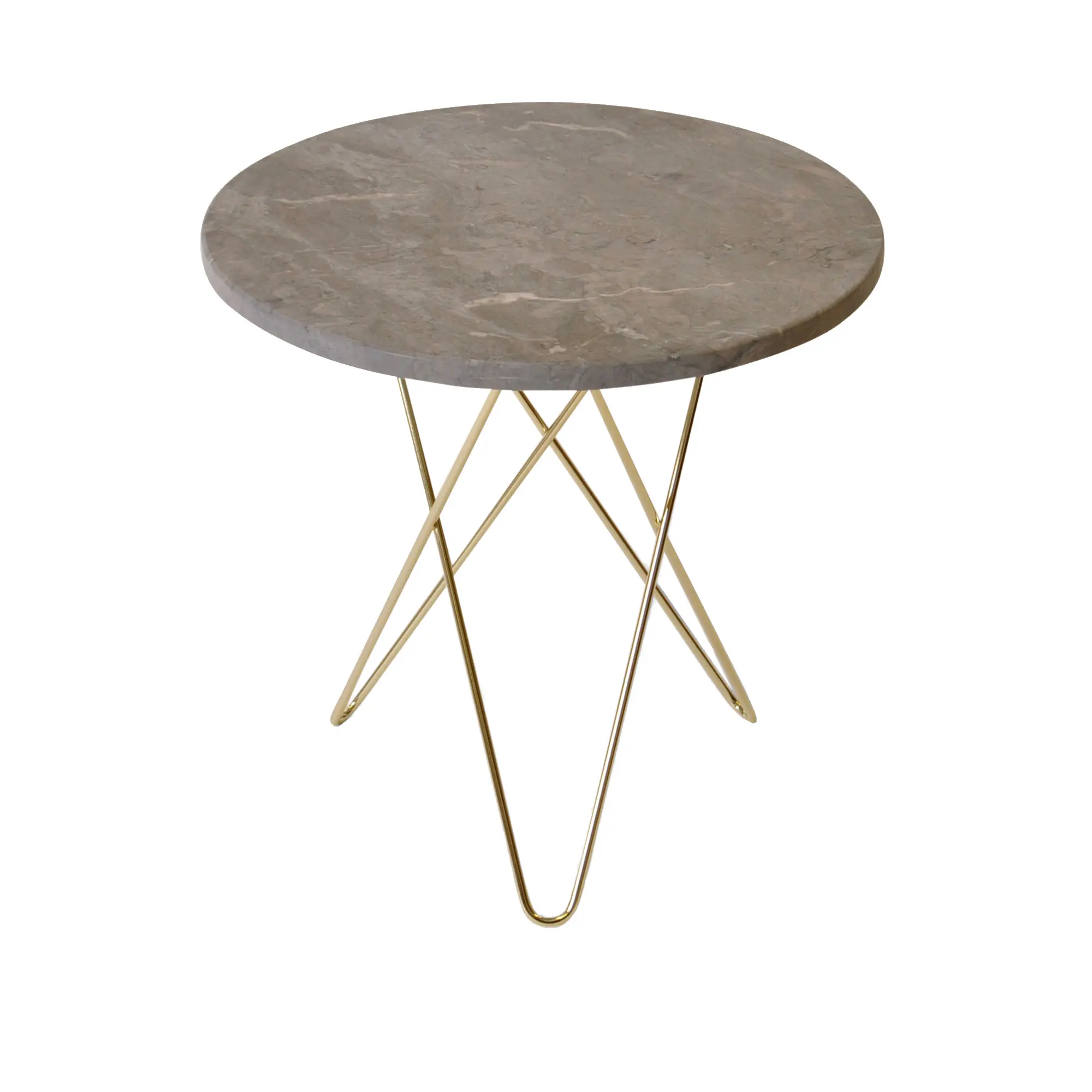 Tall Mini O Table - Marble