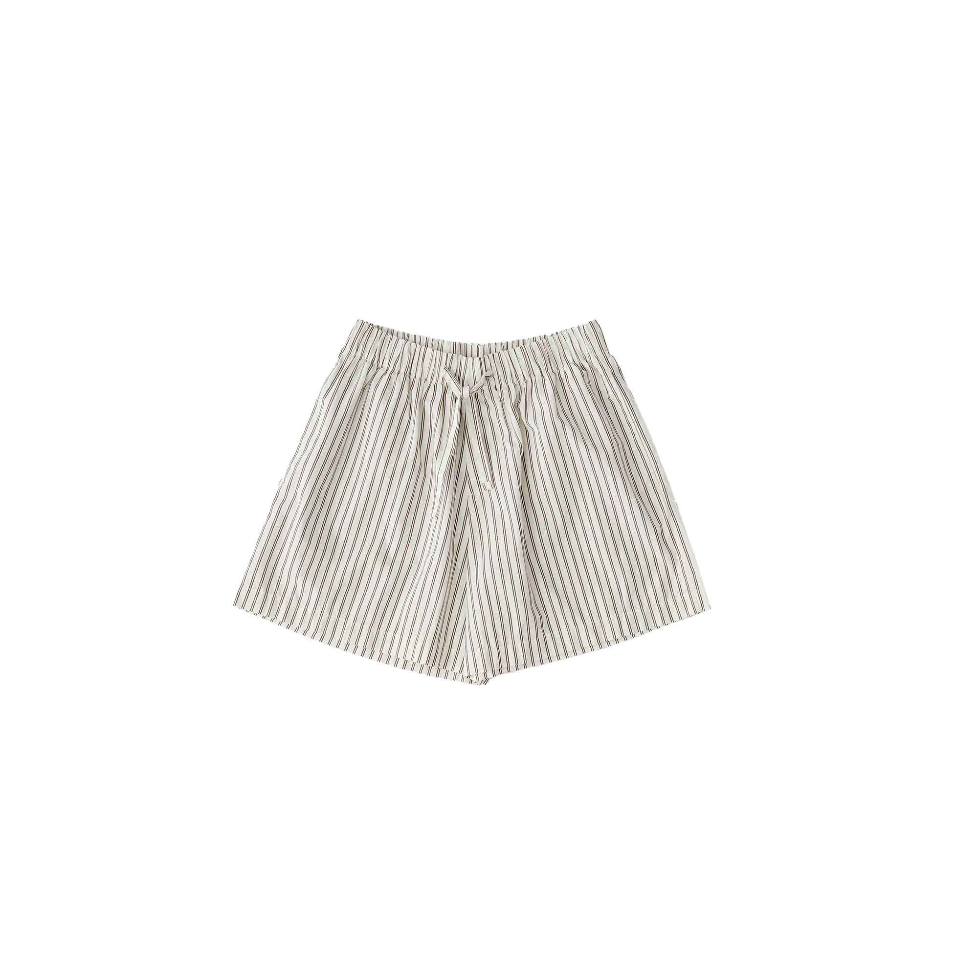 Tekla - Poplin Sleepwear Hopper Stripes , Shorts L - Pyjamasar - Mönstrad