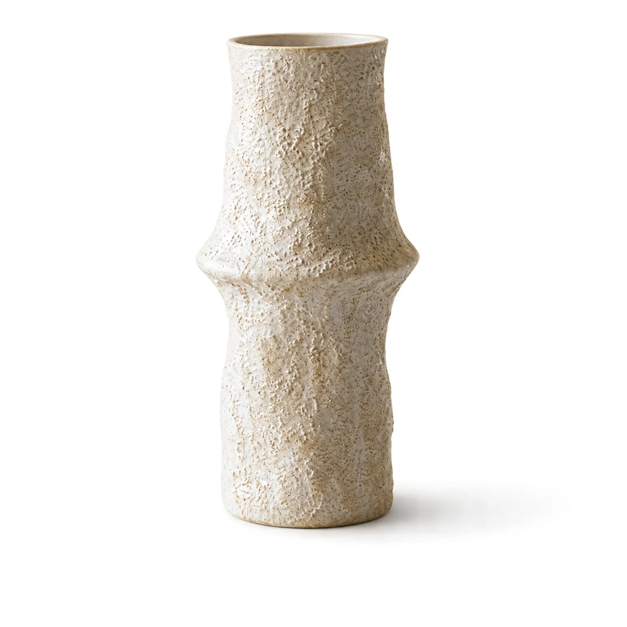 Large Ceramic Earth vase grey