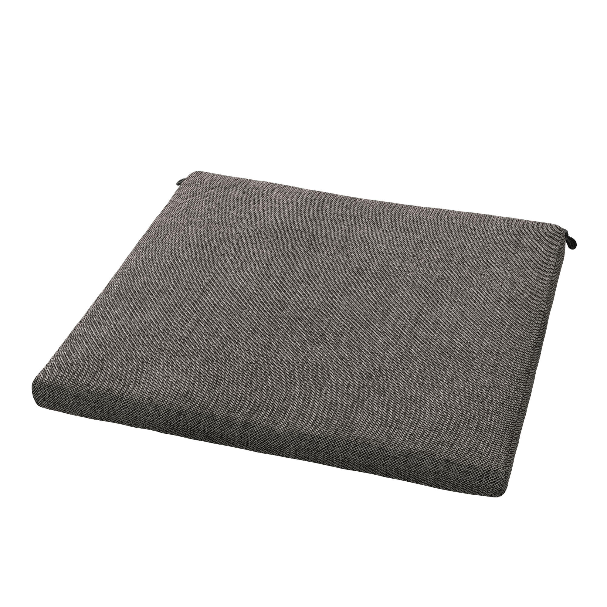 Grythyttan Stålmöbler - A2/Bovik sittdyna black melange - Dynor och kuddar - Svart - Metall/Trä | Utemöbler - Utomhus Textilier - Dynor Och Kuddar | Möbelexperten