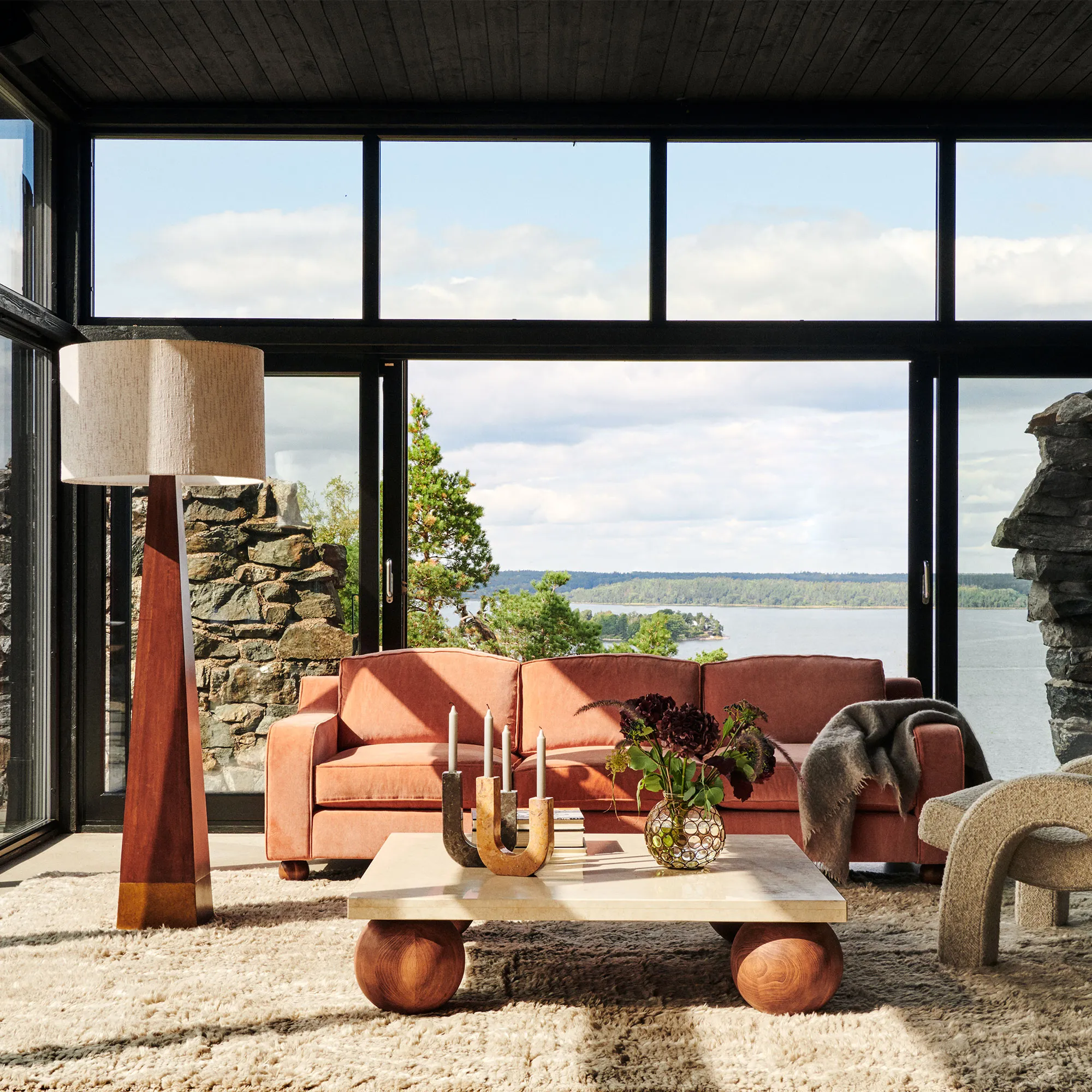Pyramid Floor Lamp