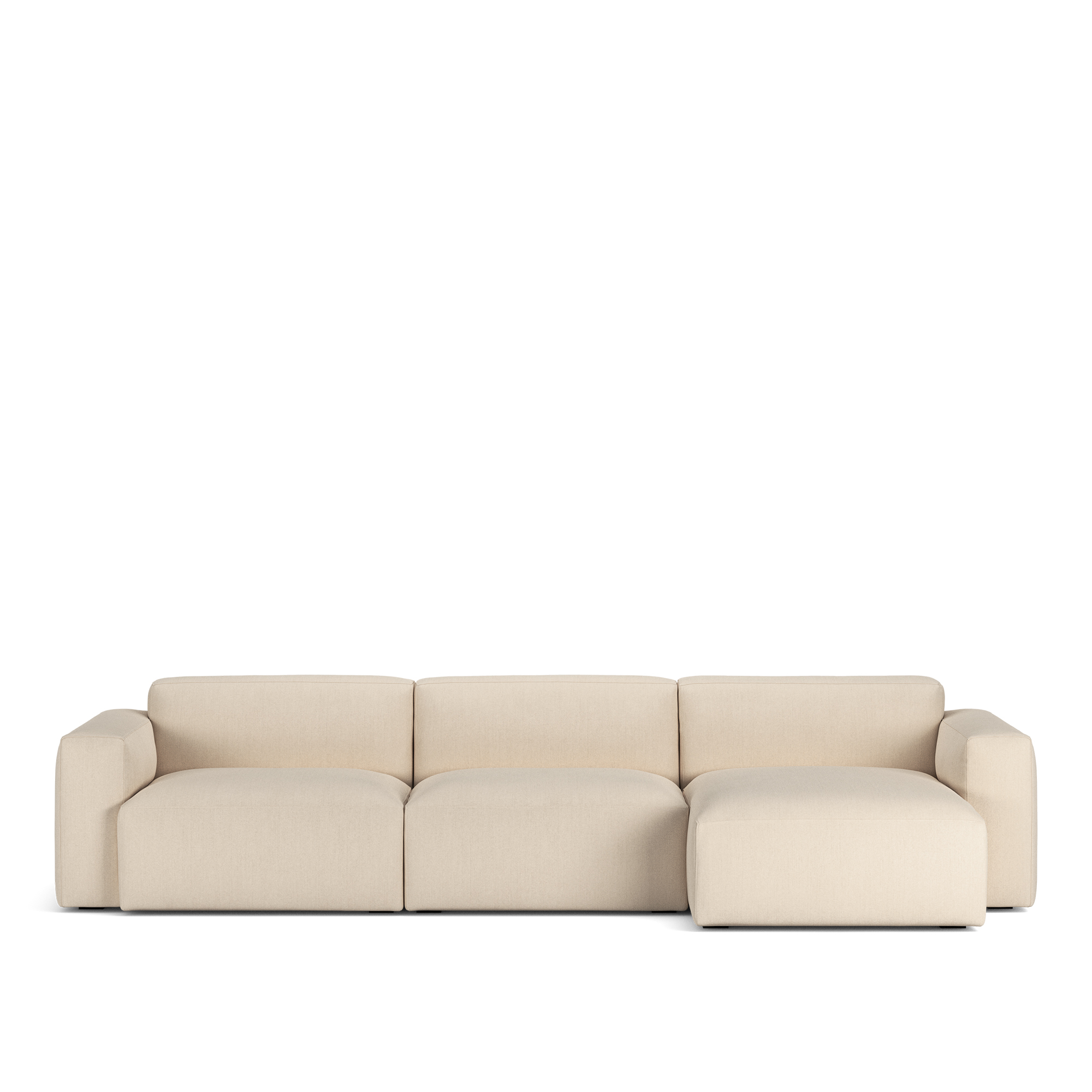 NOGA - Brick 3-Seater Chaise Lounge Right Shadow Nature Removable Upholstery - Soffor