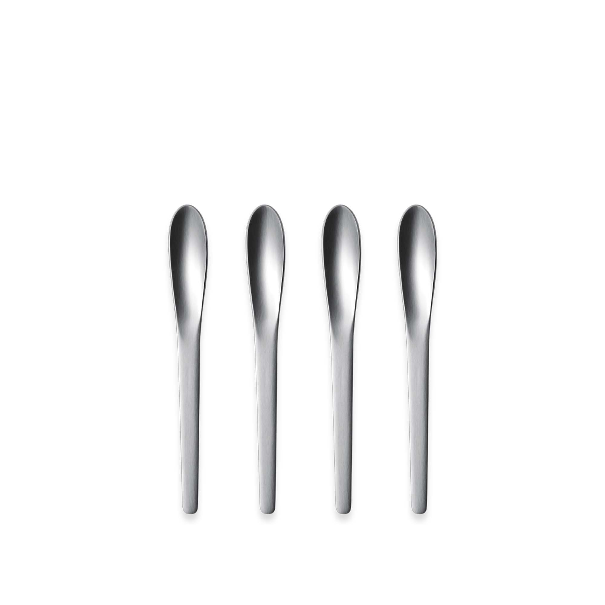 Georg Jensen - Arne Jacobsen Kaffeskedar Set of 4 - Skjeer - Arne Jacobsen