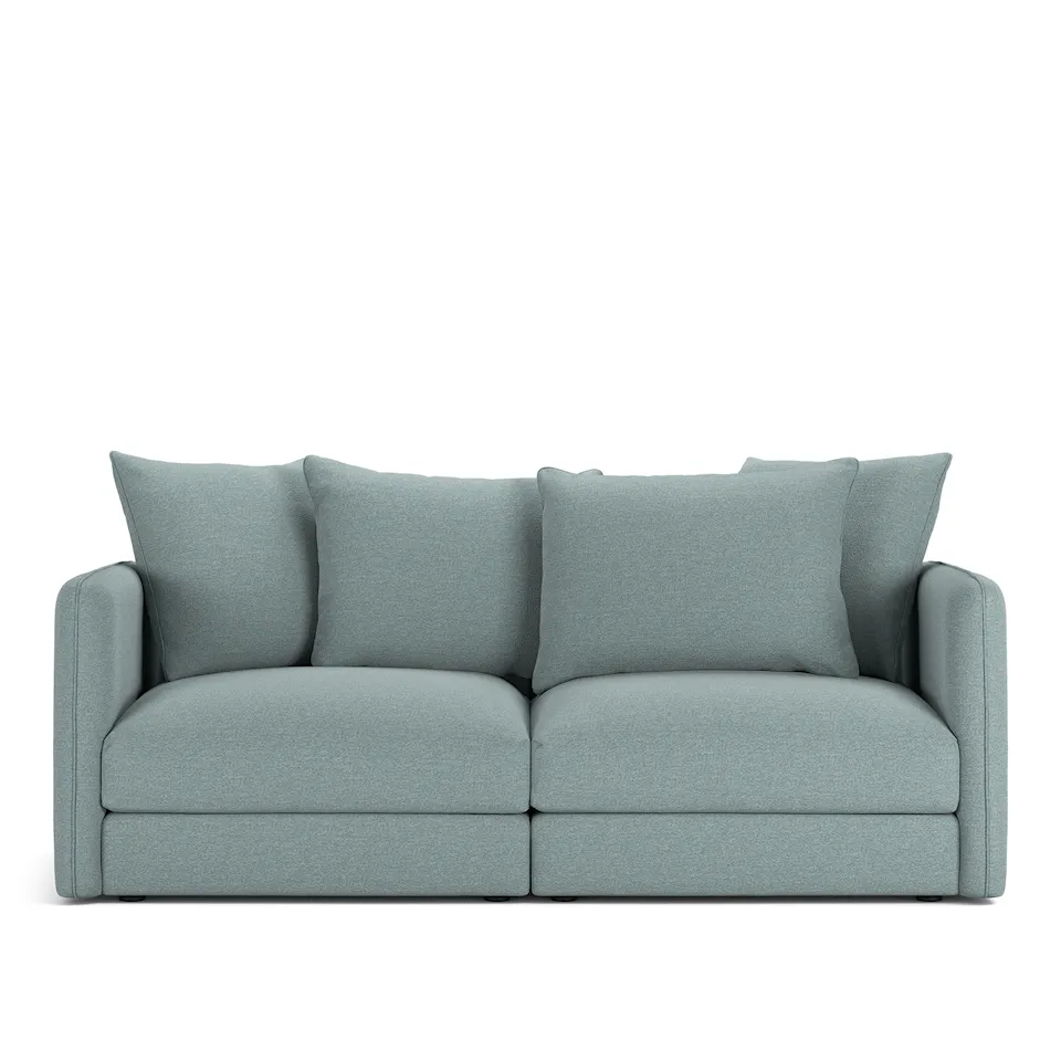 Pavarotti 2-Seater, Fixed Cover, Cushion Variant 01, Lario 12