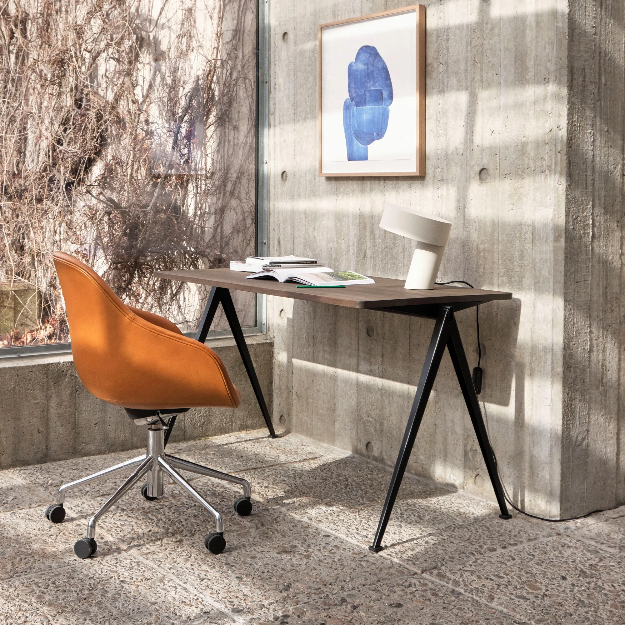Pyramid bord 01 75 x 140 cm Black