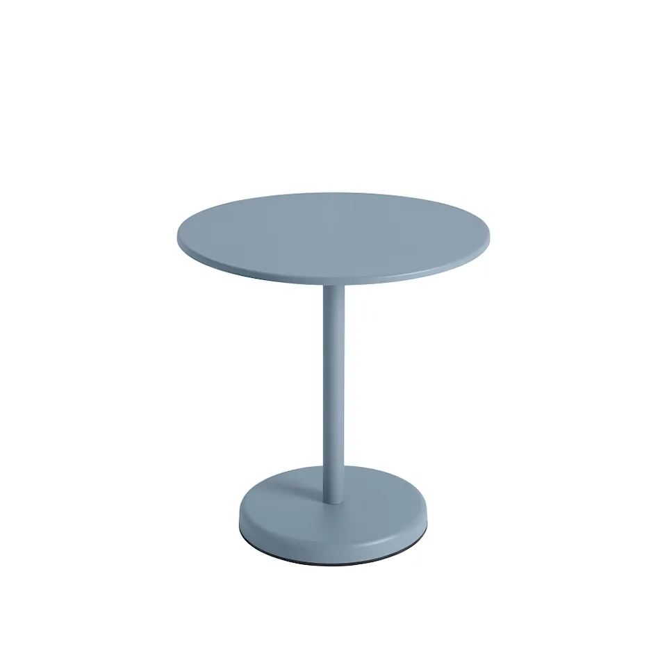 Linear Steel Café Table Ø 70 h