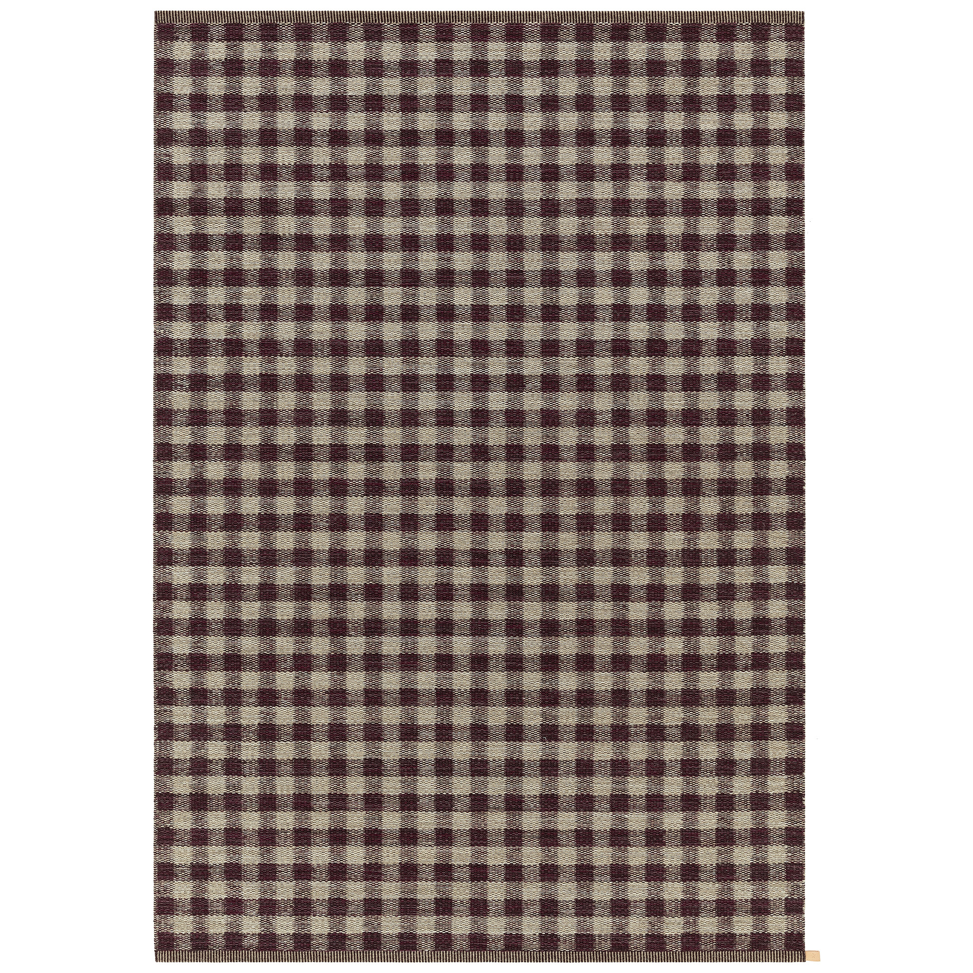 kasthall - vichy cassis 681 160 x 240 cm - ullmattor