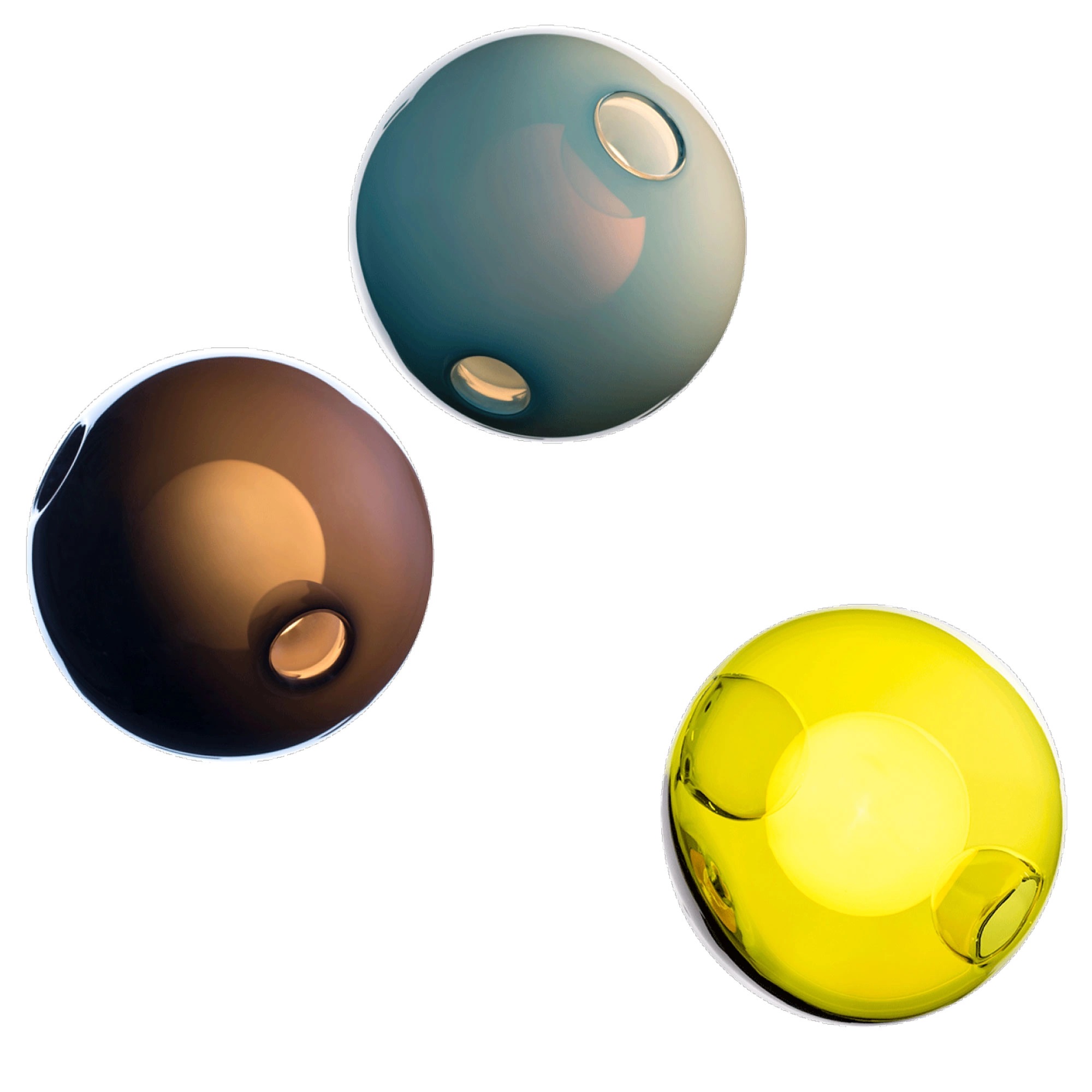 Bocci - 28.3 Random, Multi - 12 Xenon - Pendellampor - Omer Arbel - Flerfärgad