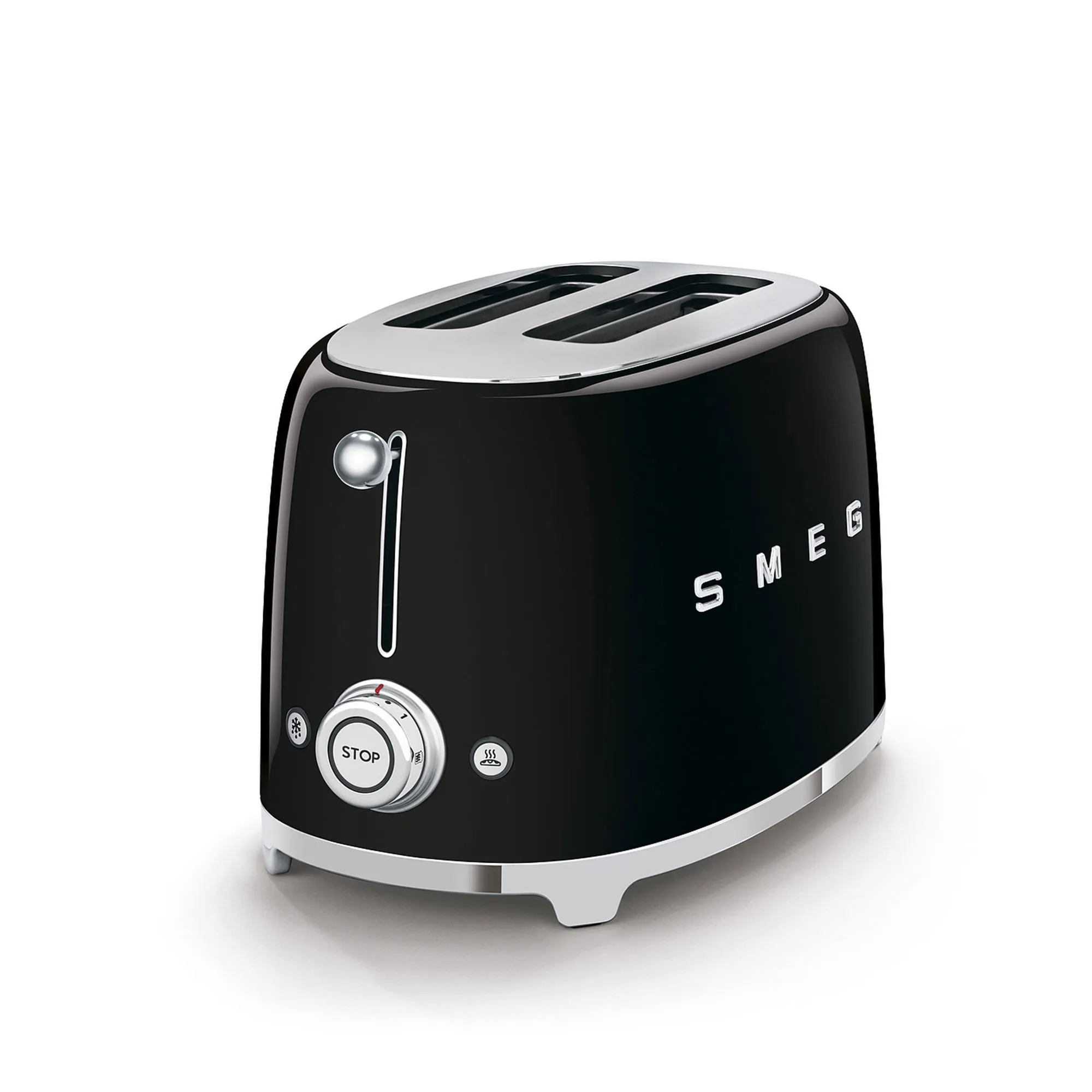 Smeg Toaster 2 Slices Black