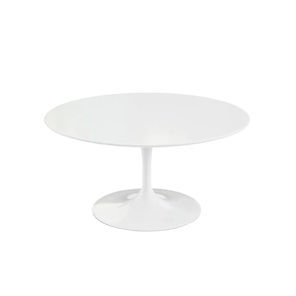 Saarinen Round soffbord Ø 91 cm White