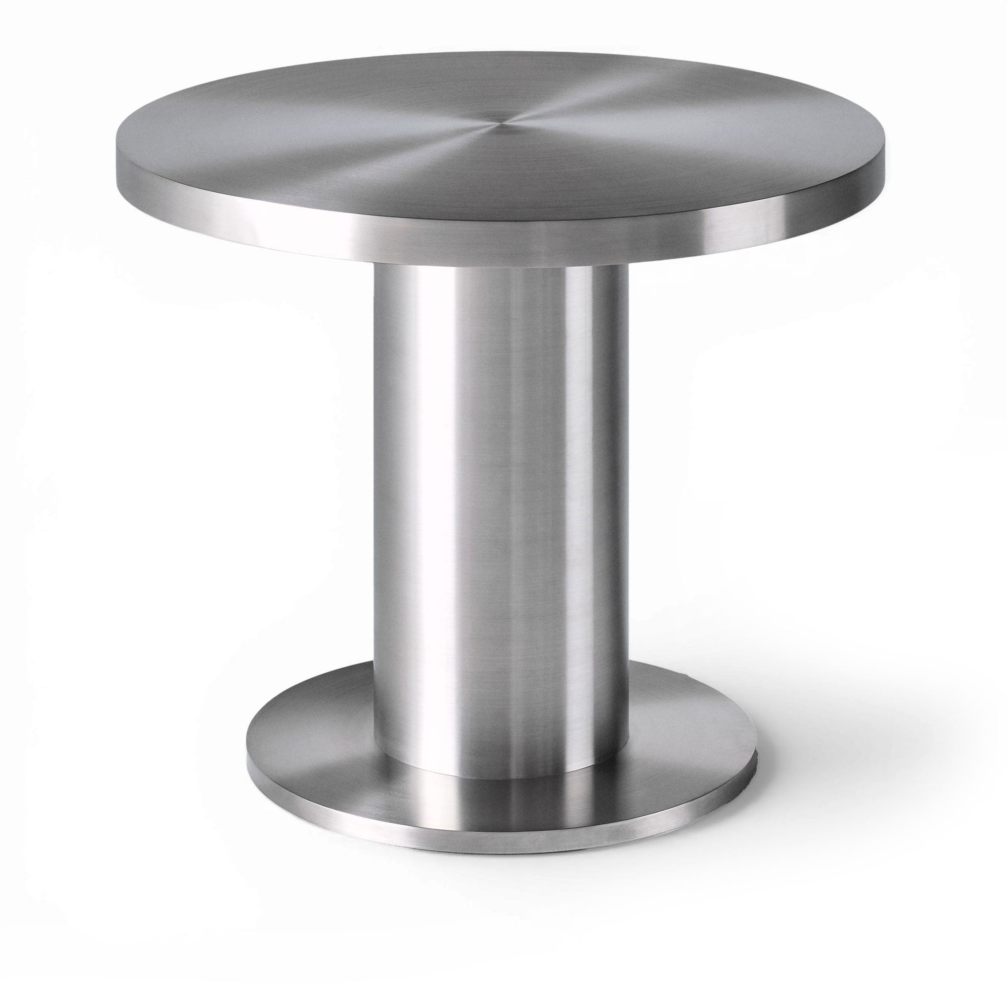 Dusty Deco - Cufflink Dining Table Steel 120 - Matbord - Edin & Lina Kjellvertz - Silver - Metall | Möbler - Bord - Matbord | Möbelexperten