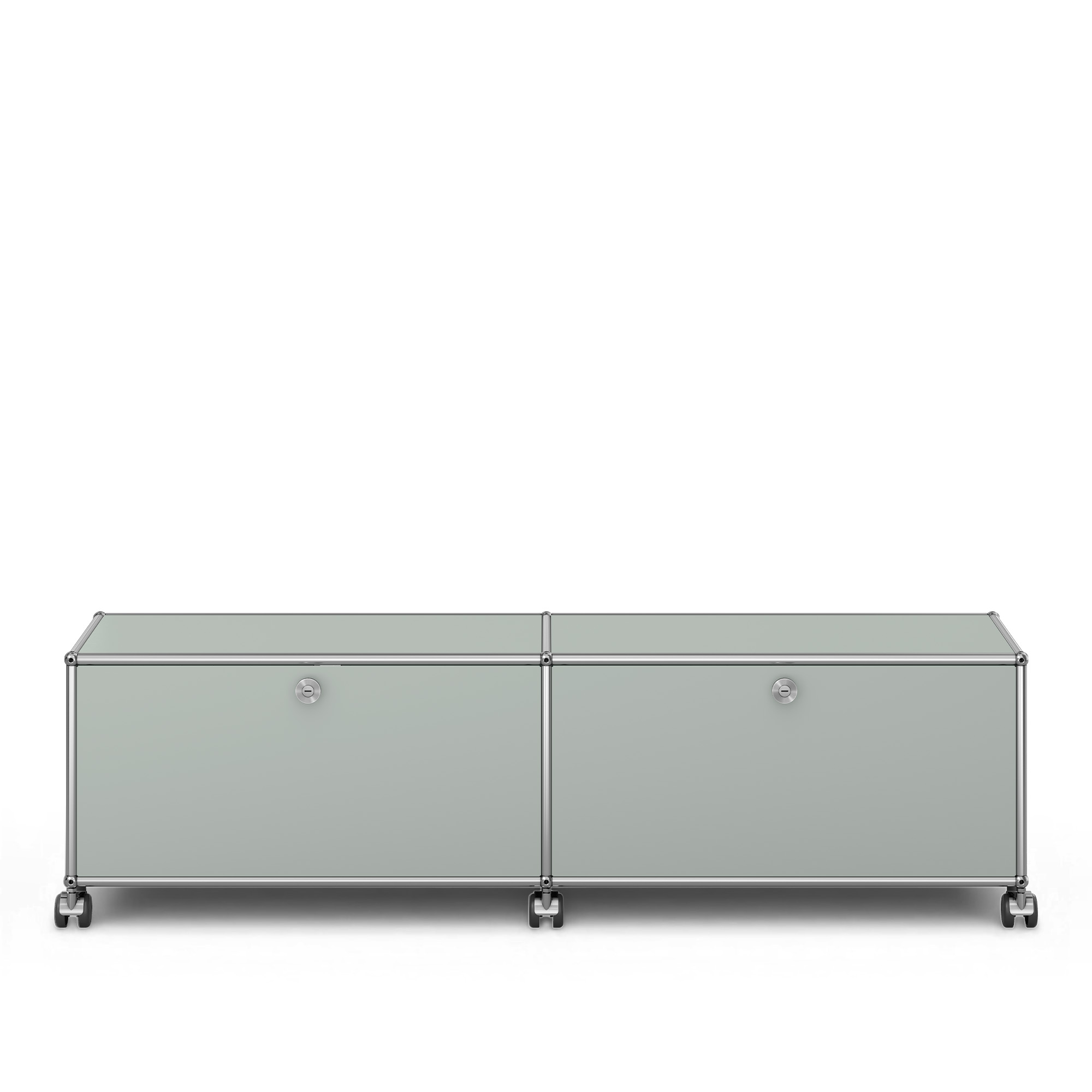 USM - USM Haller TV Furniture M61 Light Gray - TV-bänkar - Fritz Haller & Paul Schärer - Grå | Möbler - Förvaring Och Hyllor - Tv-bänkar | Möbelexperten