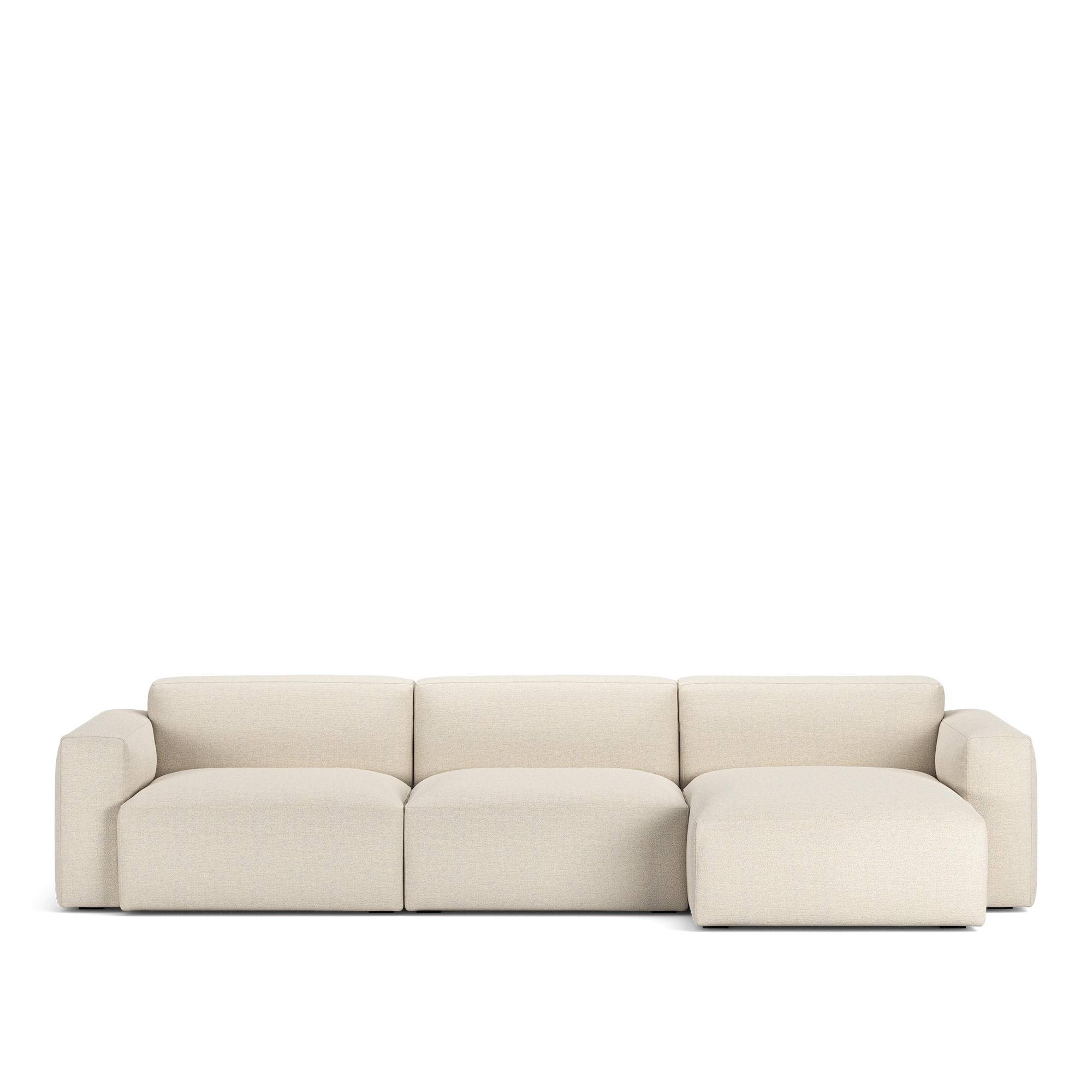 NOGA - Brick 3-Seater Chaise Lounge Right Lario 38 Removable Upholstery - Soffor