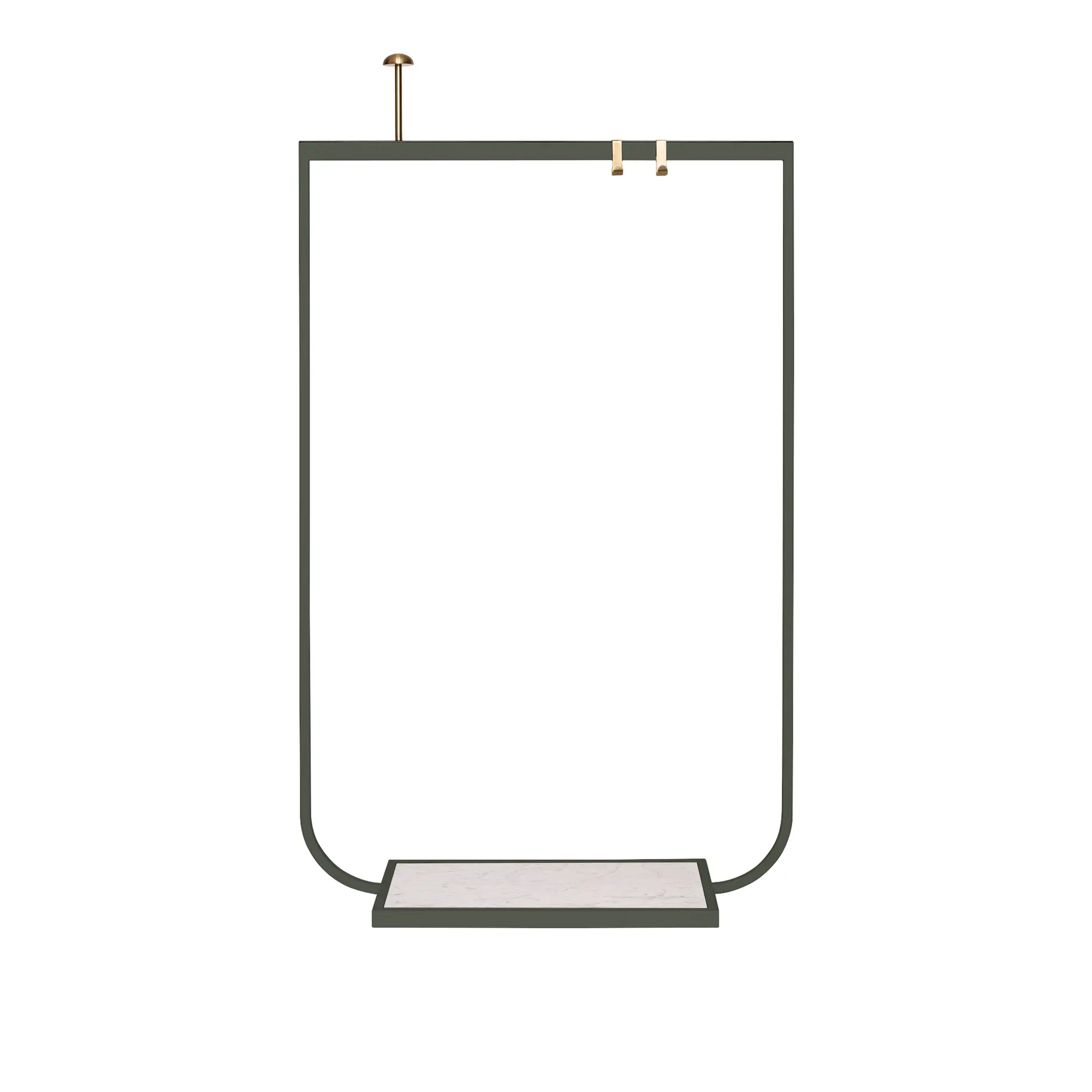 Tati Coat Rack Small Carrara Marble