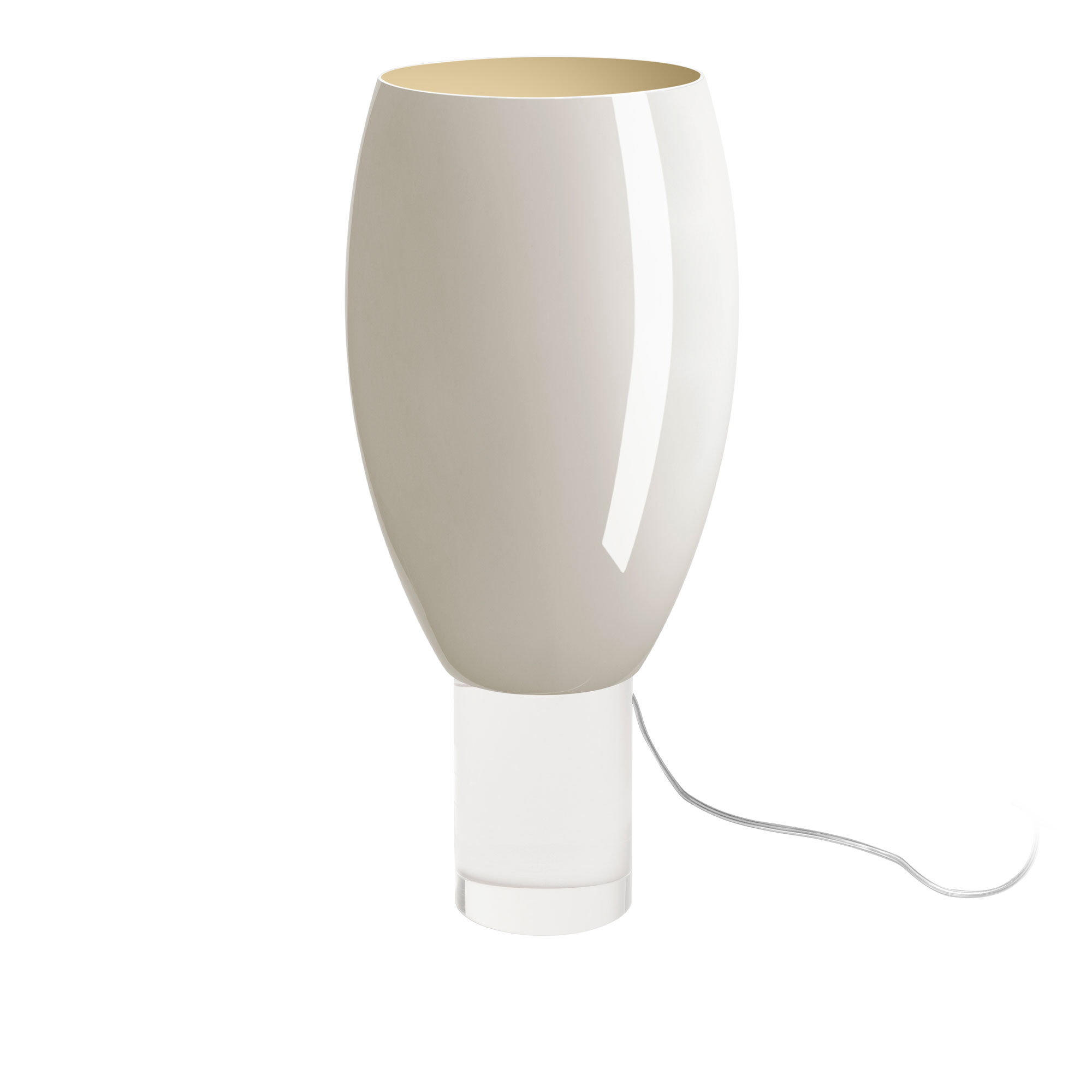 Foscarini - Buds 1 bordslampa warm white - Bordslampor - Rodolfo Dordoni - Vit - Glas